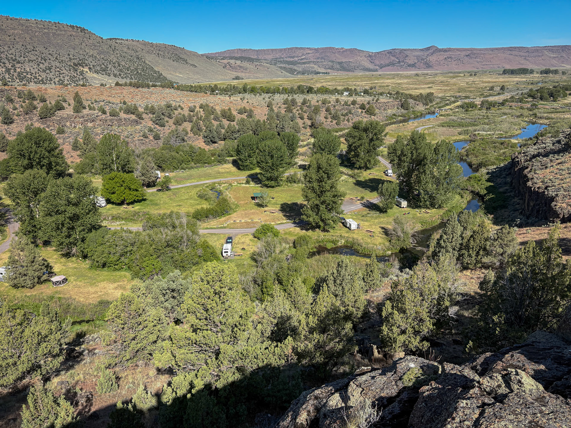Our Camp at Page Springs