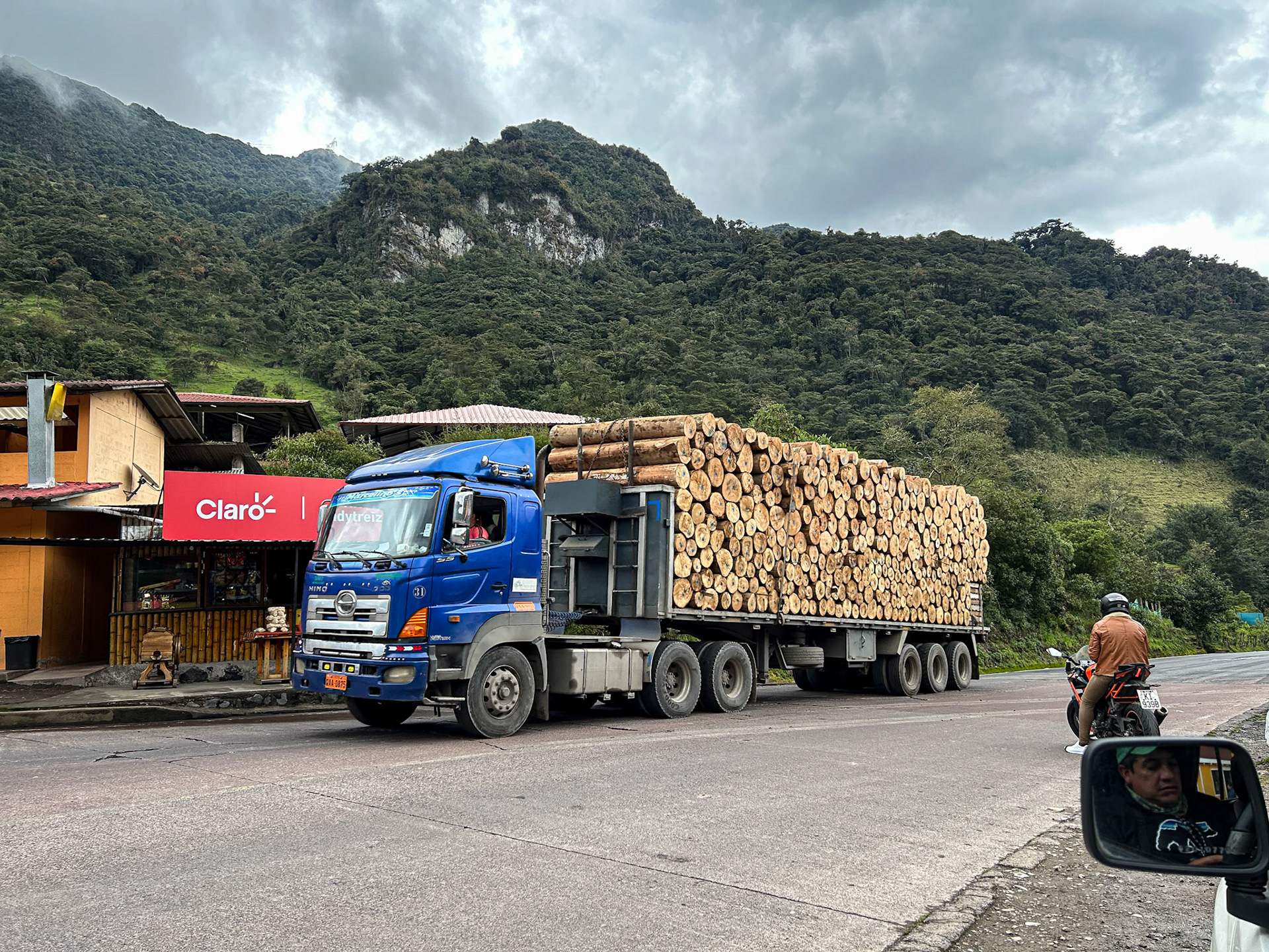 Logging operation from Amazon Basin