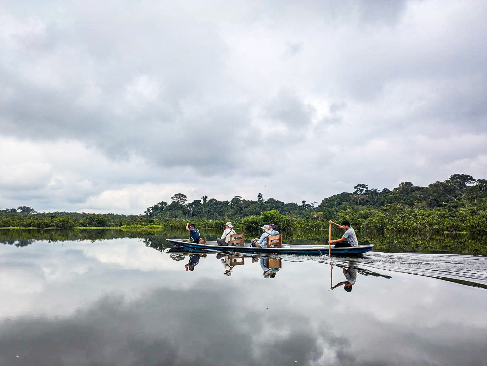 Birding by Boat ~ Sani Lodge