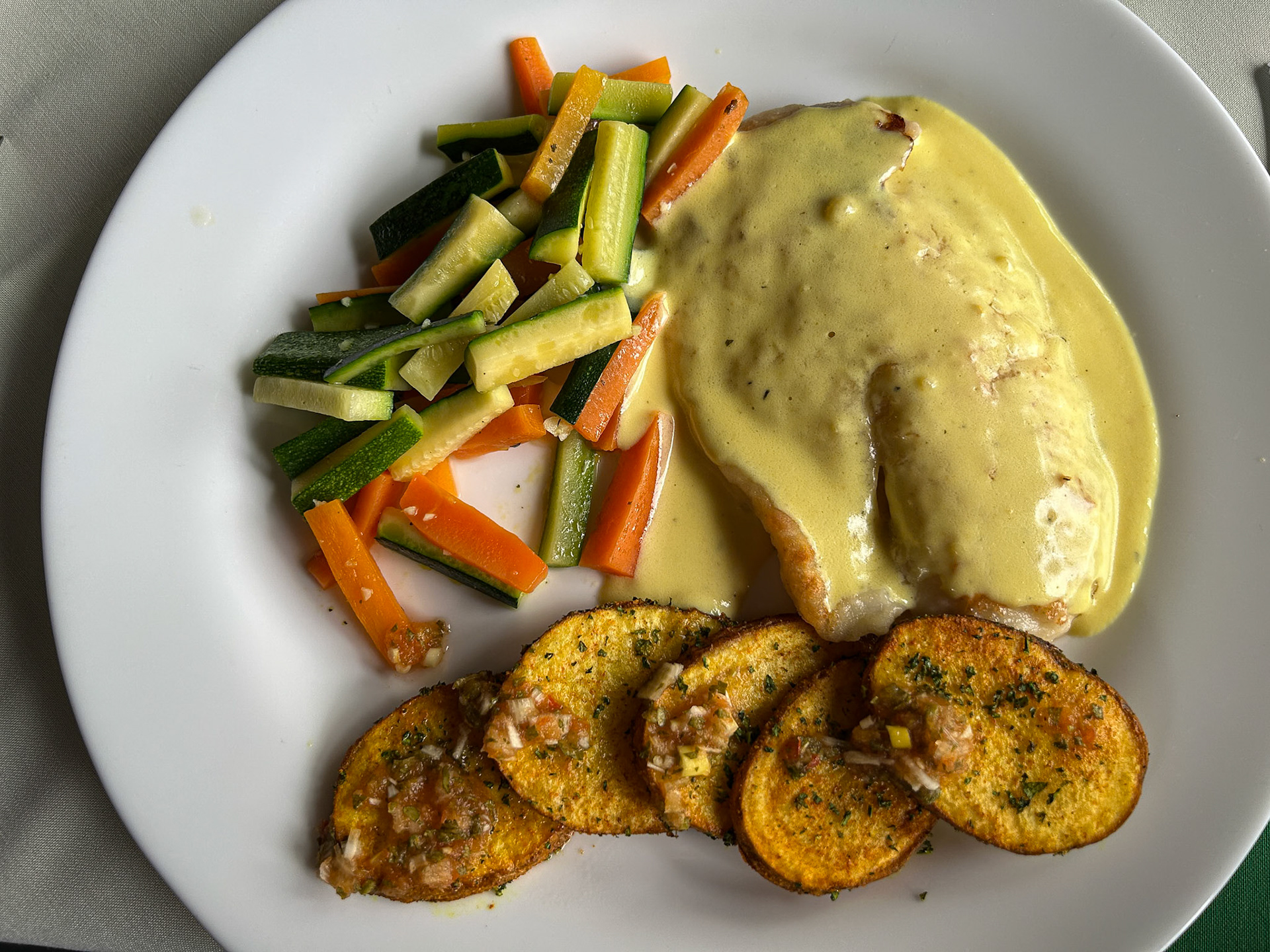 Trout was served many different ways.