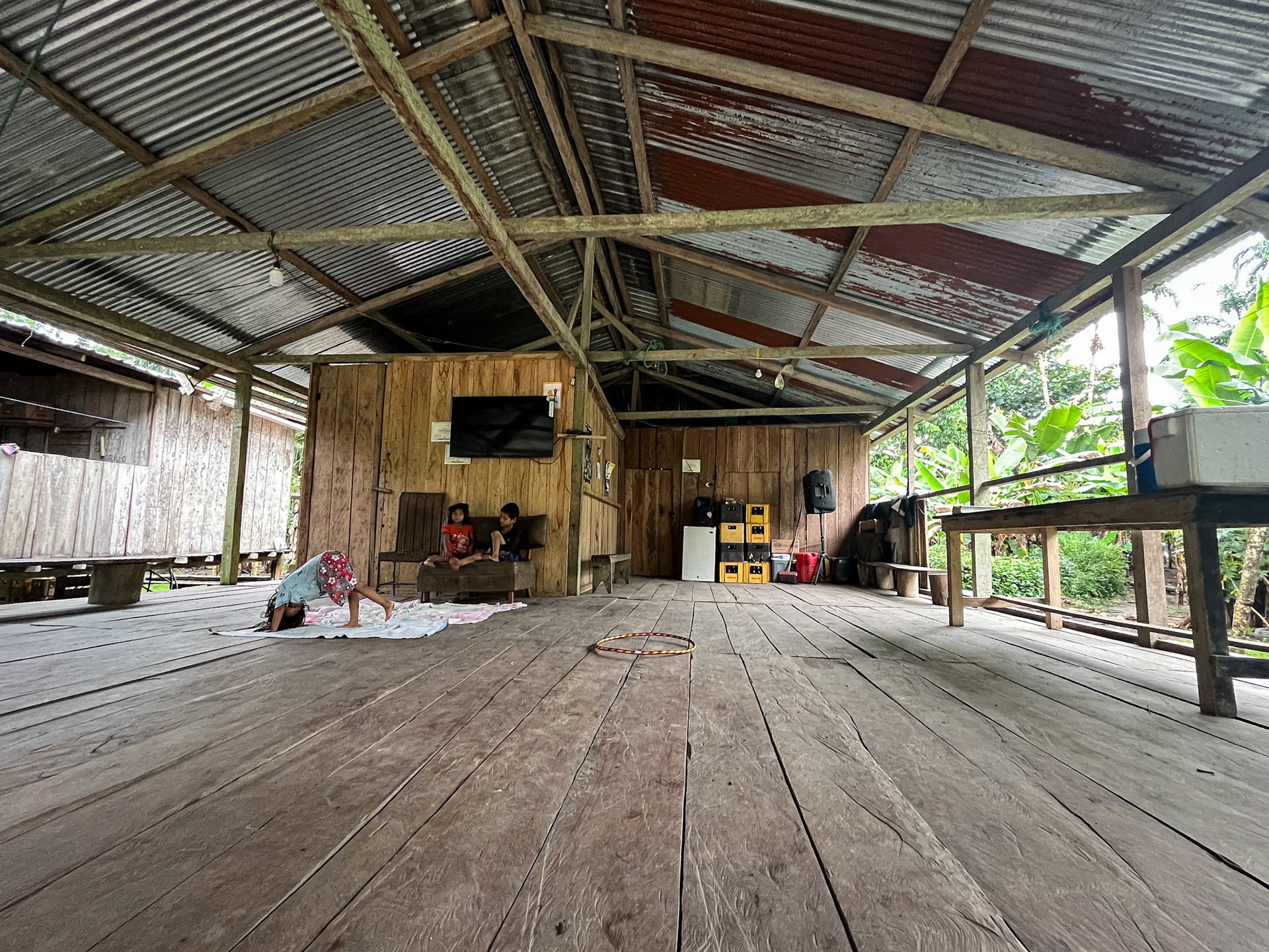 Lunch Spot Along the Napo Rivcer