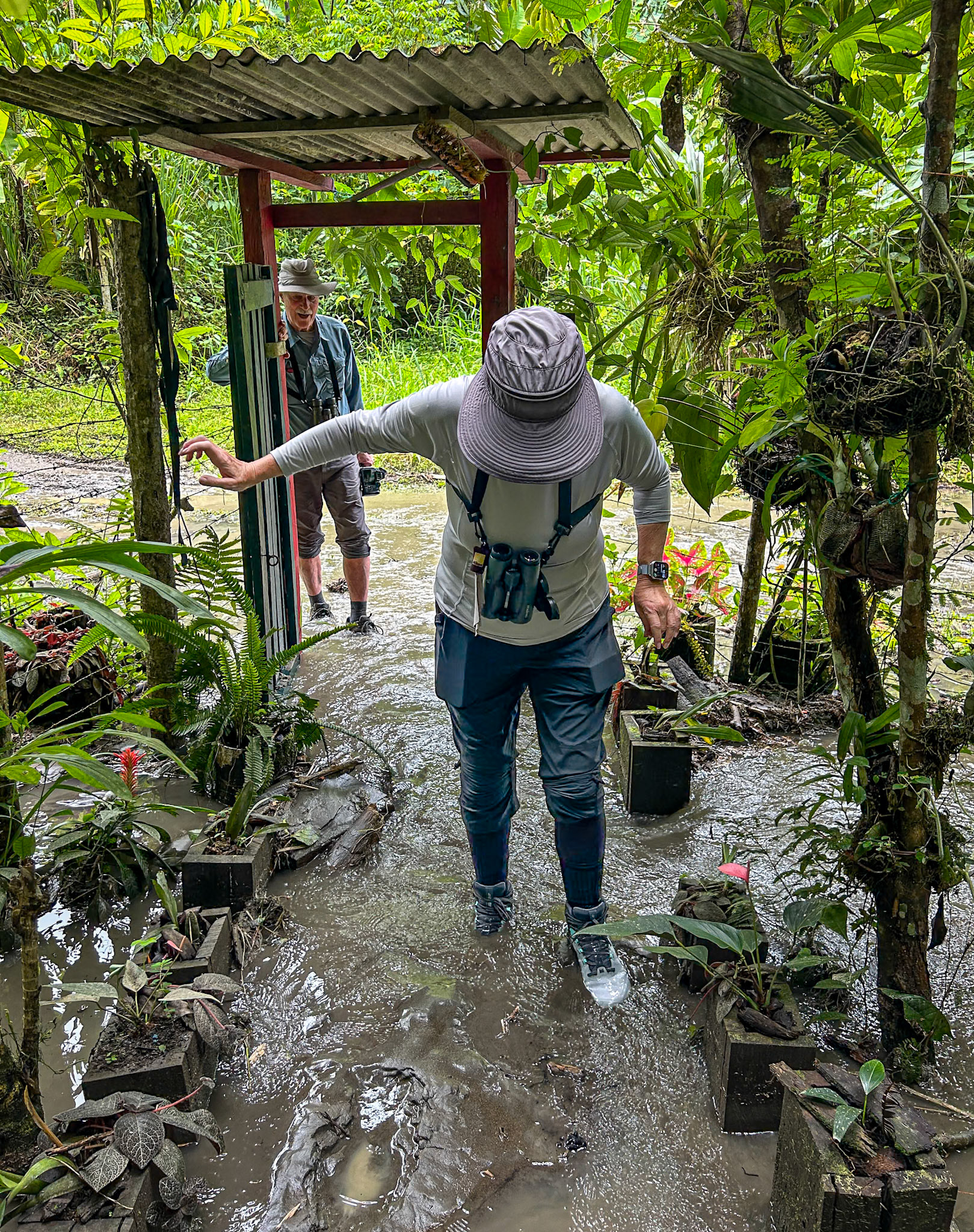 The gate to the Oilbird Cave