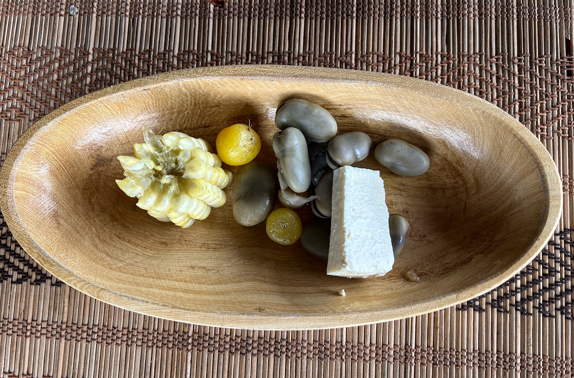 Appetizer at Tambo Condor Bird Lodge