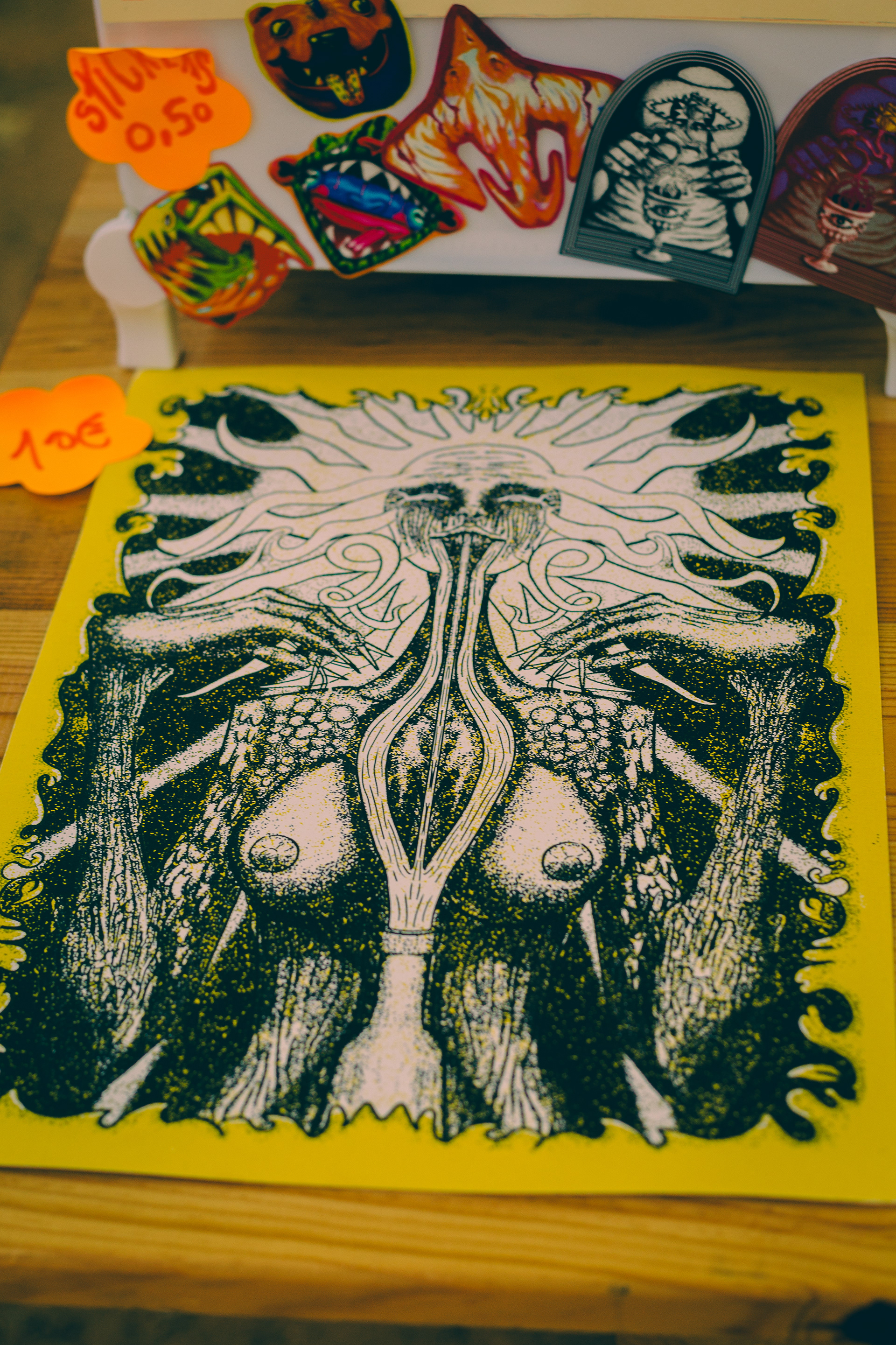 Ilustrações pelo turkeykind (Parque D.Carlos I), 05.06.2026