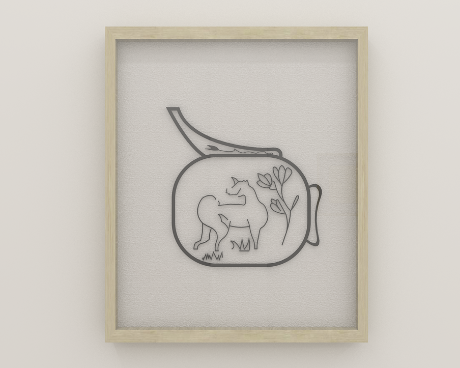 Embroideries 16 - Catherine Contemporary Artist