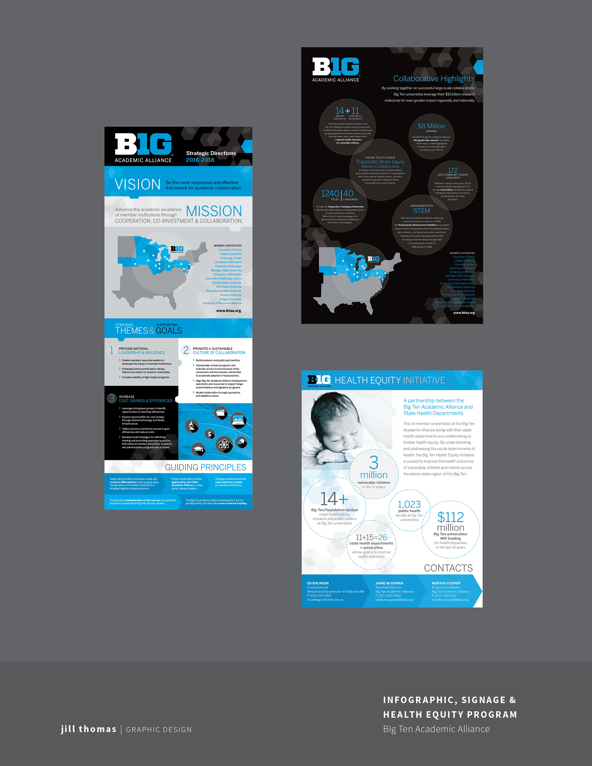 Infographic, Poster and Program Flyer