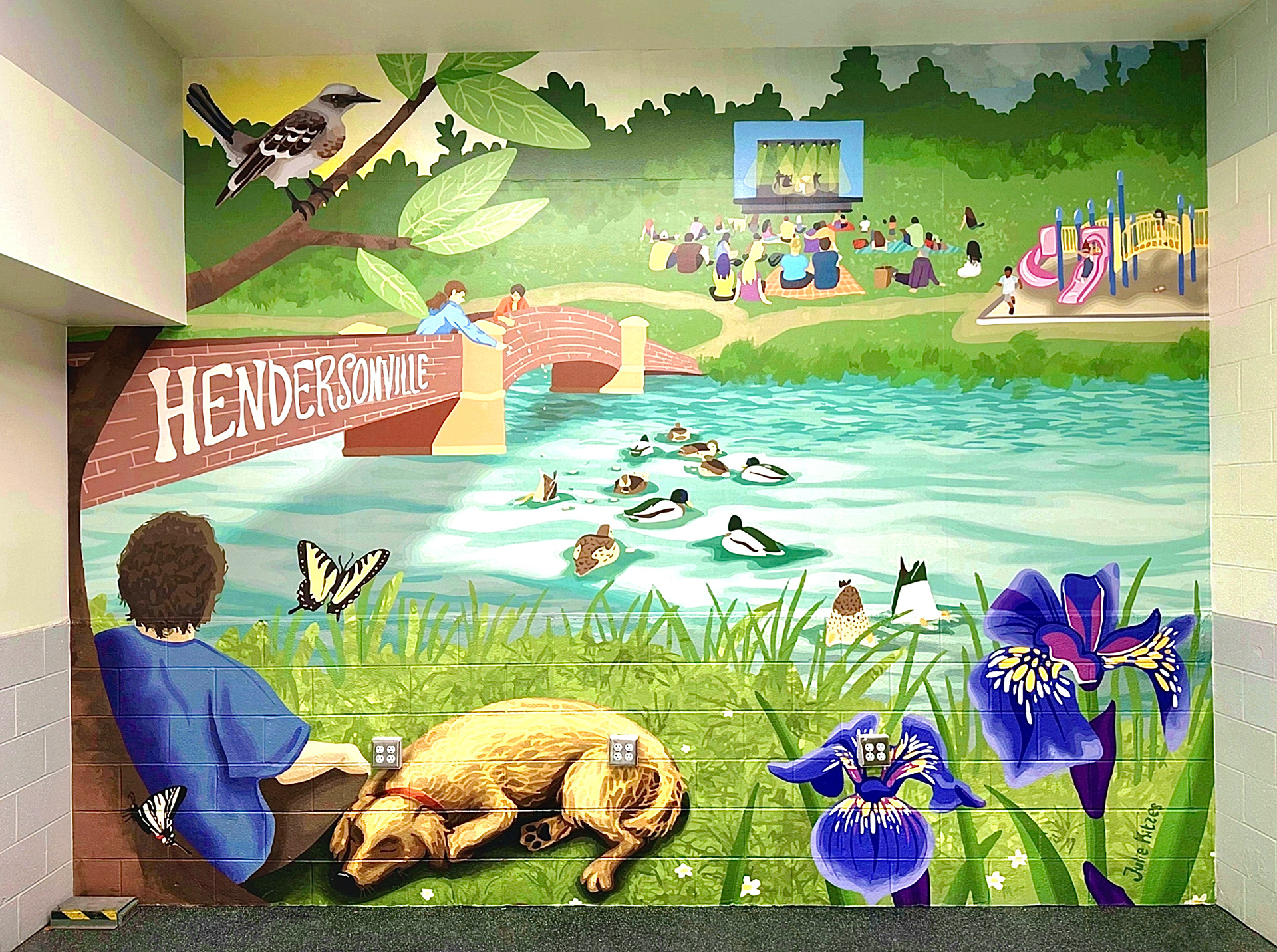 Harmony in Hendersonville, (vinyl install), Walmart in Hendersonville, TN, 2025