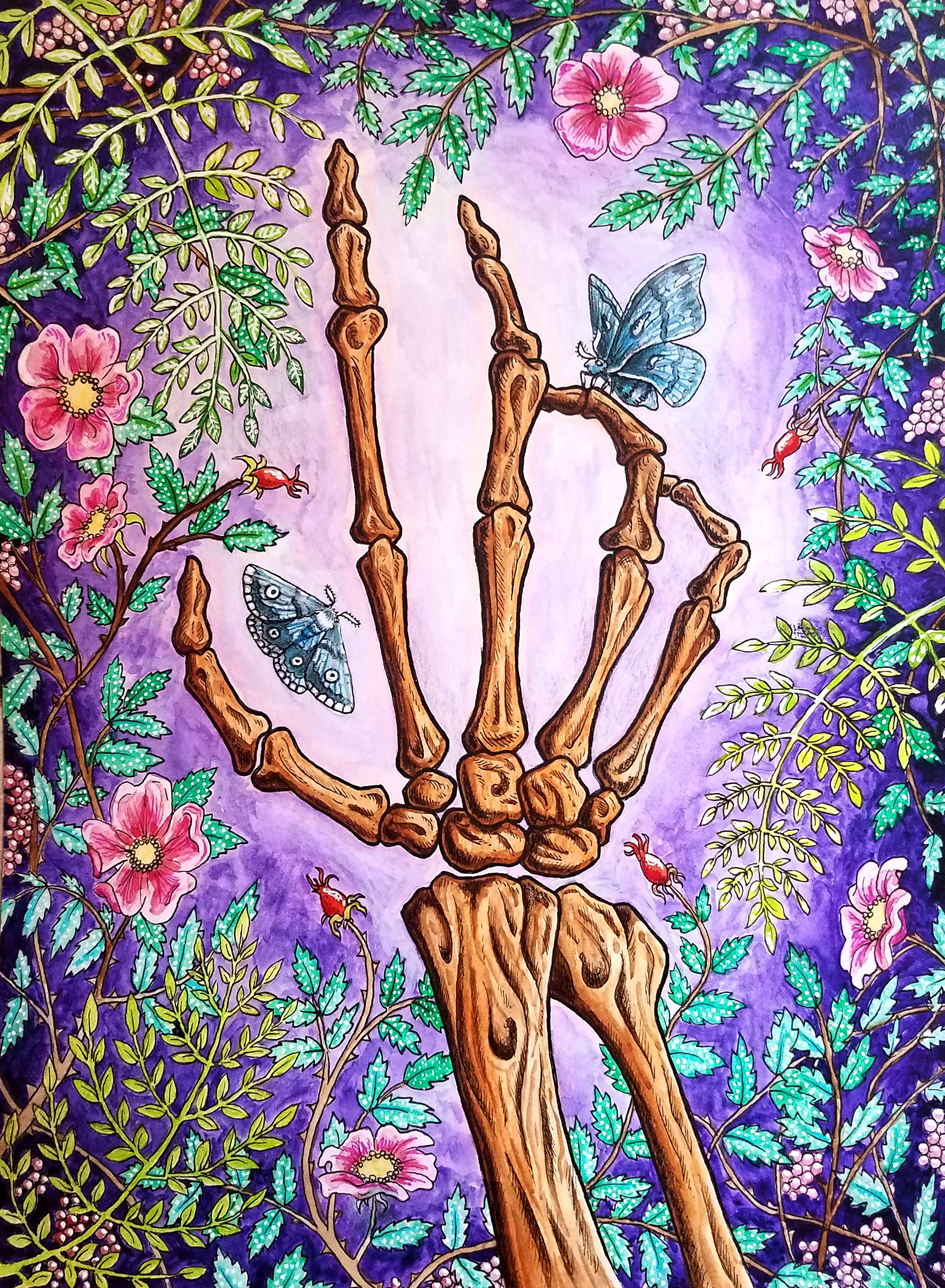 Dryad Hand, Julie Kitzes, 2017