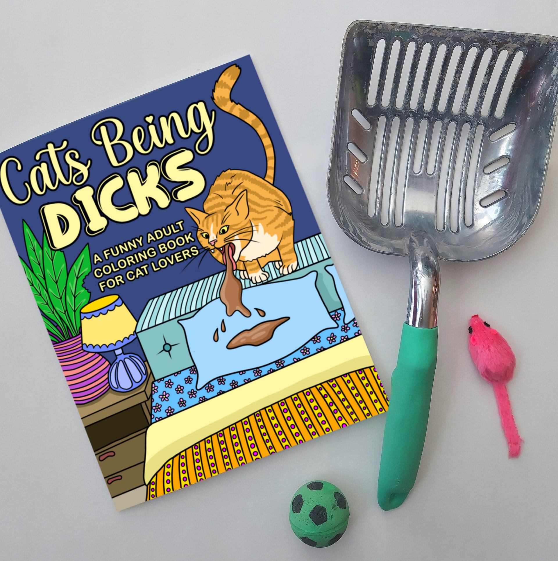 Cats Being Dicks, Julie Kitzes, 2022