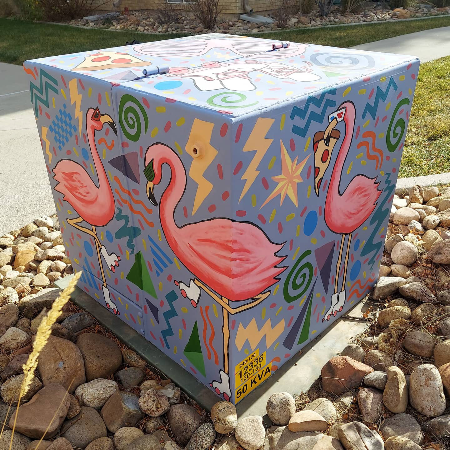 Wake Me Up Before You Flamingo-Go, Fort Collins CO, 2021