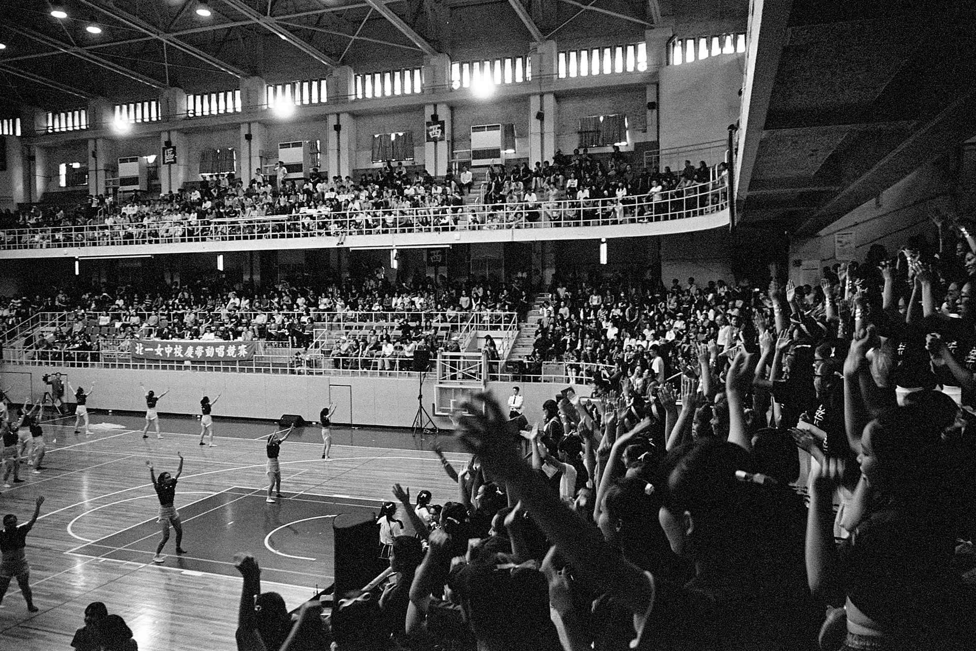 Taipei First Girls' High School, Taipei, Dec 2016 (Kodak TriX)