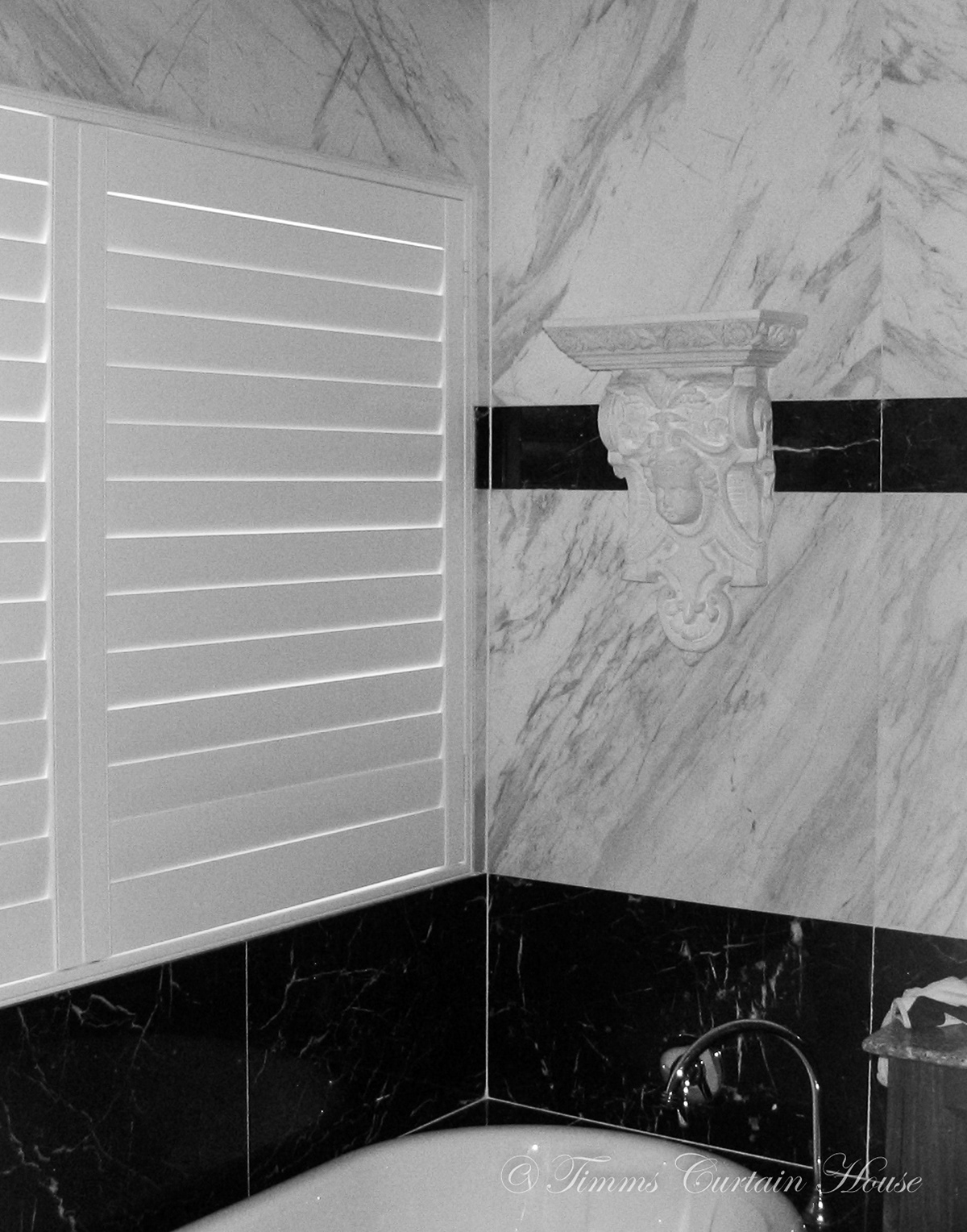 Shutters above splash zone