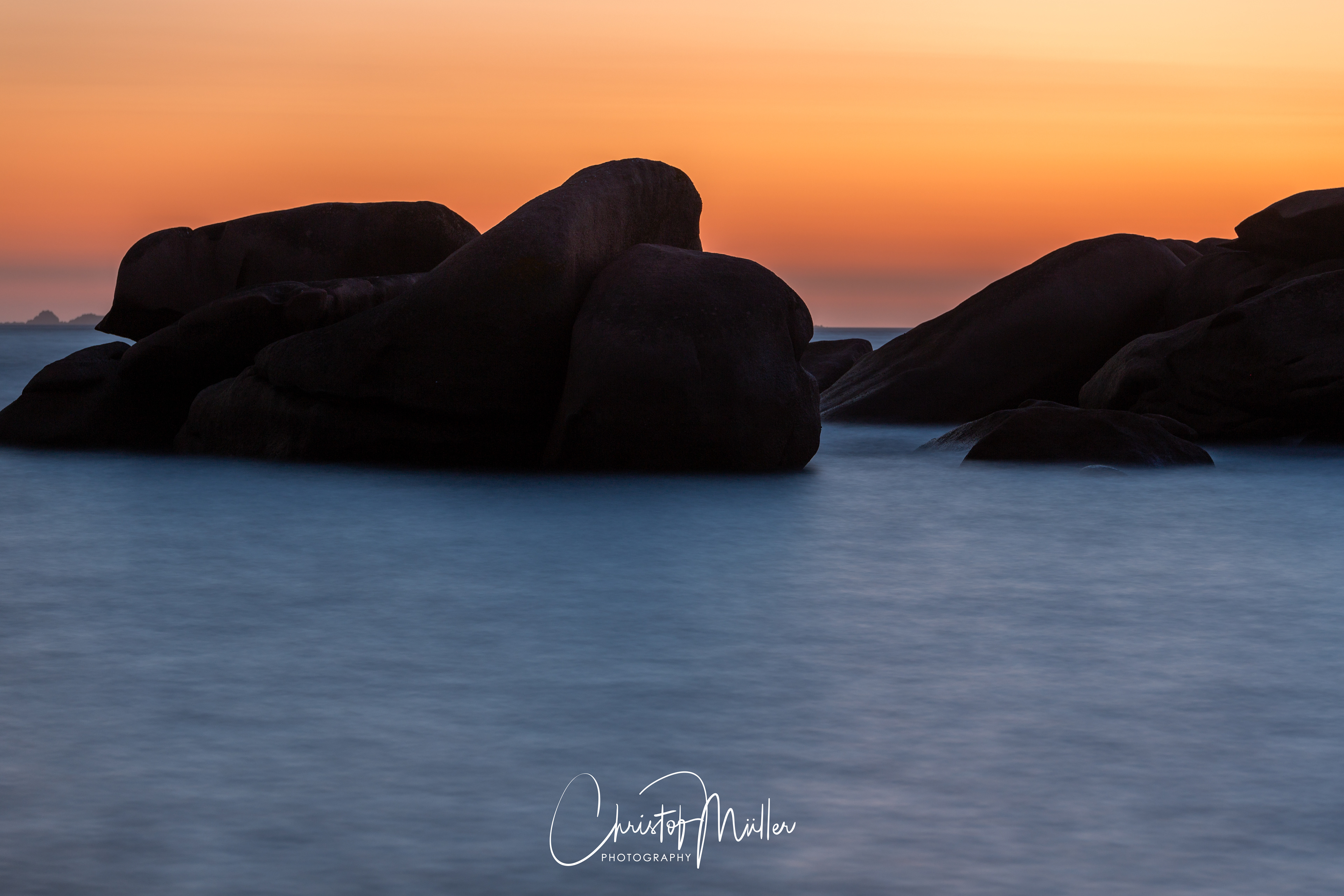 Côte de granit rose in Bretagne (France)