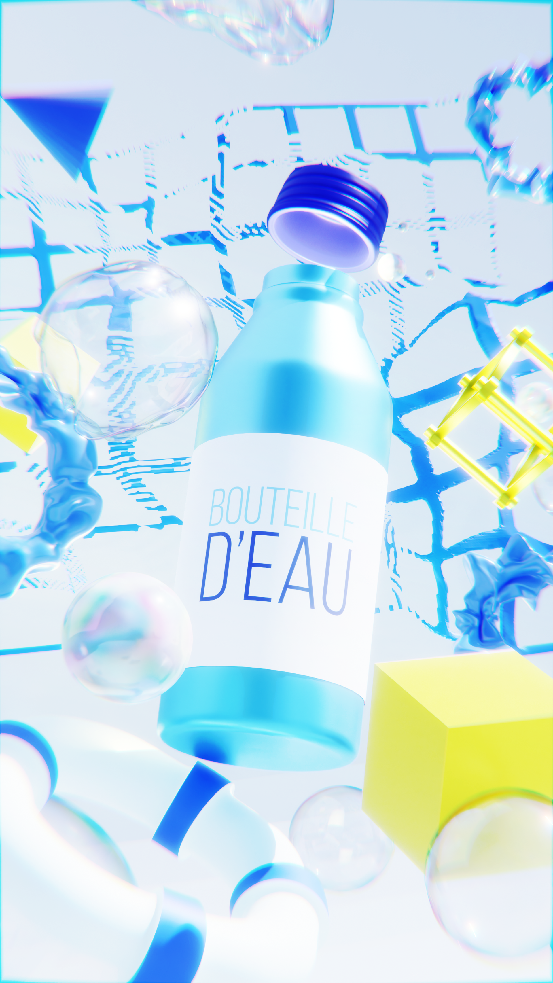 affiche final de la bouteille