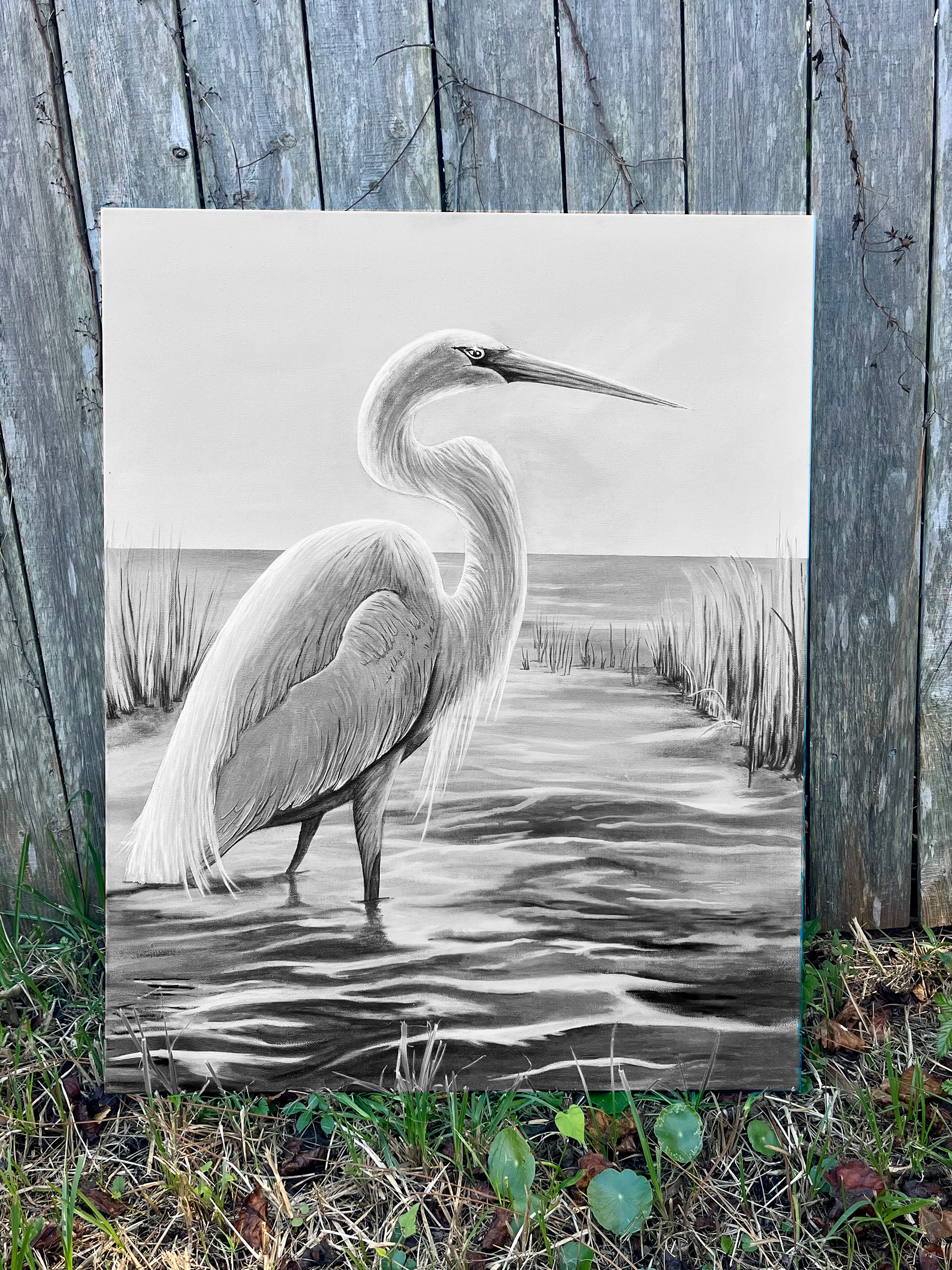 BW PRINTS AVAILABLE - $150 / ORIGINAL SOLD
