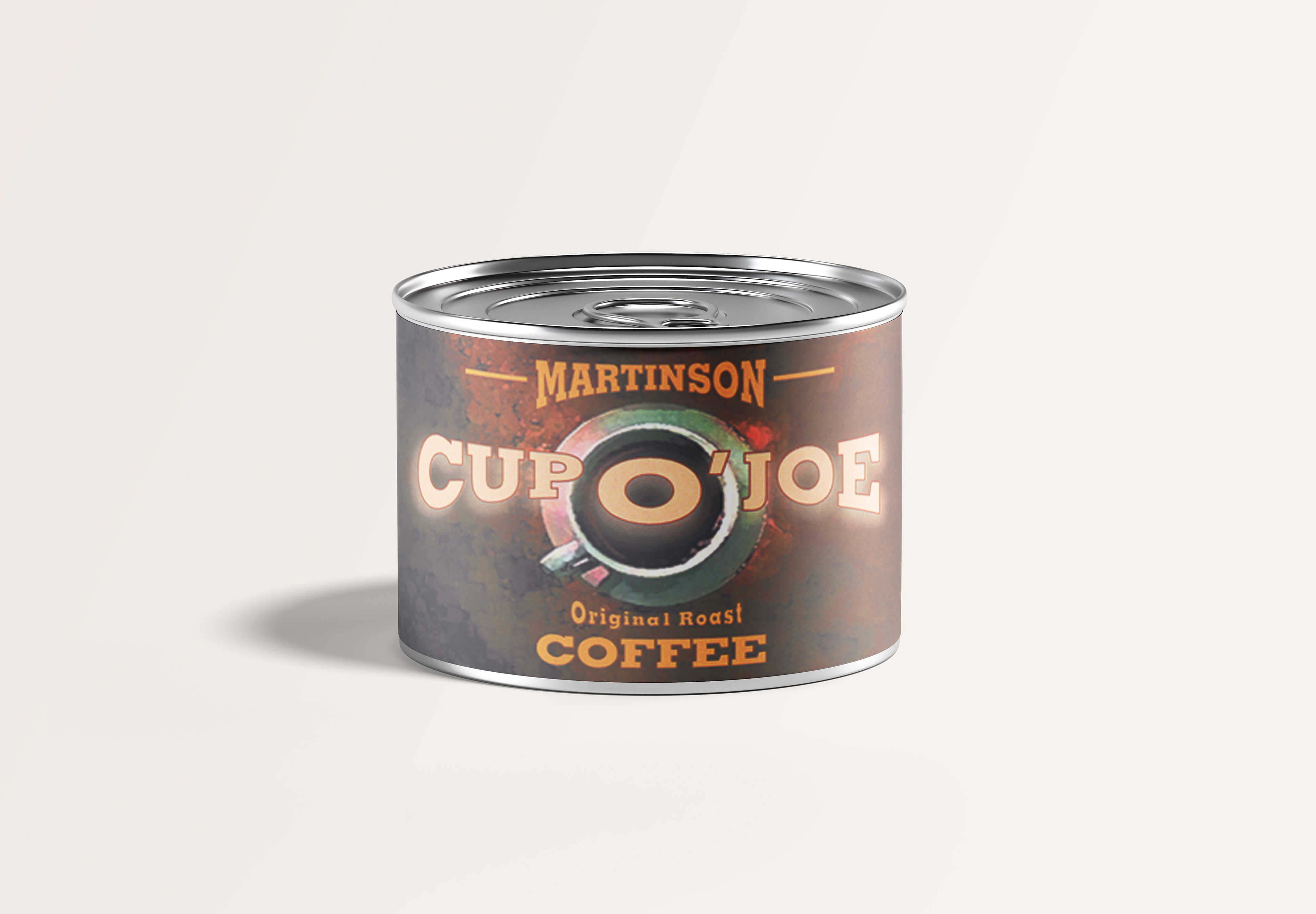 Commemorative Martinson Coffee Can
