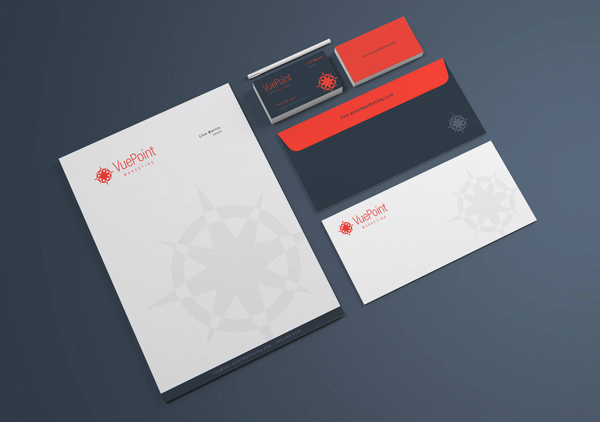 VuePoint Marketing Stationary