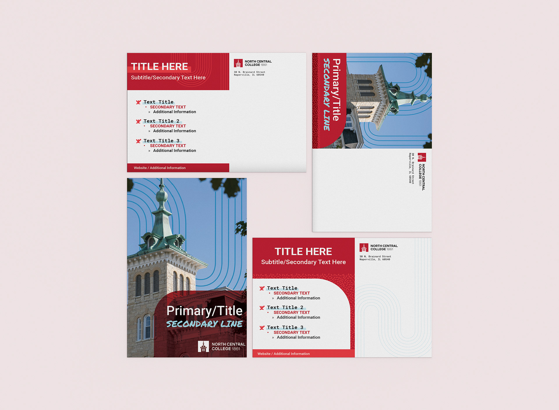 NCC Postcard Templates - InDesign