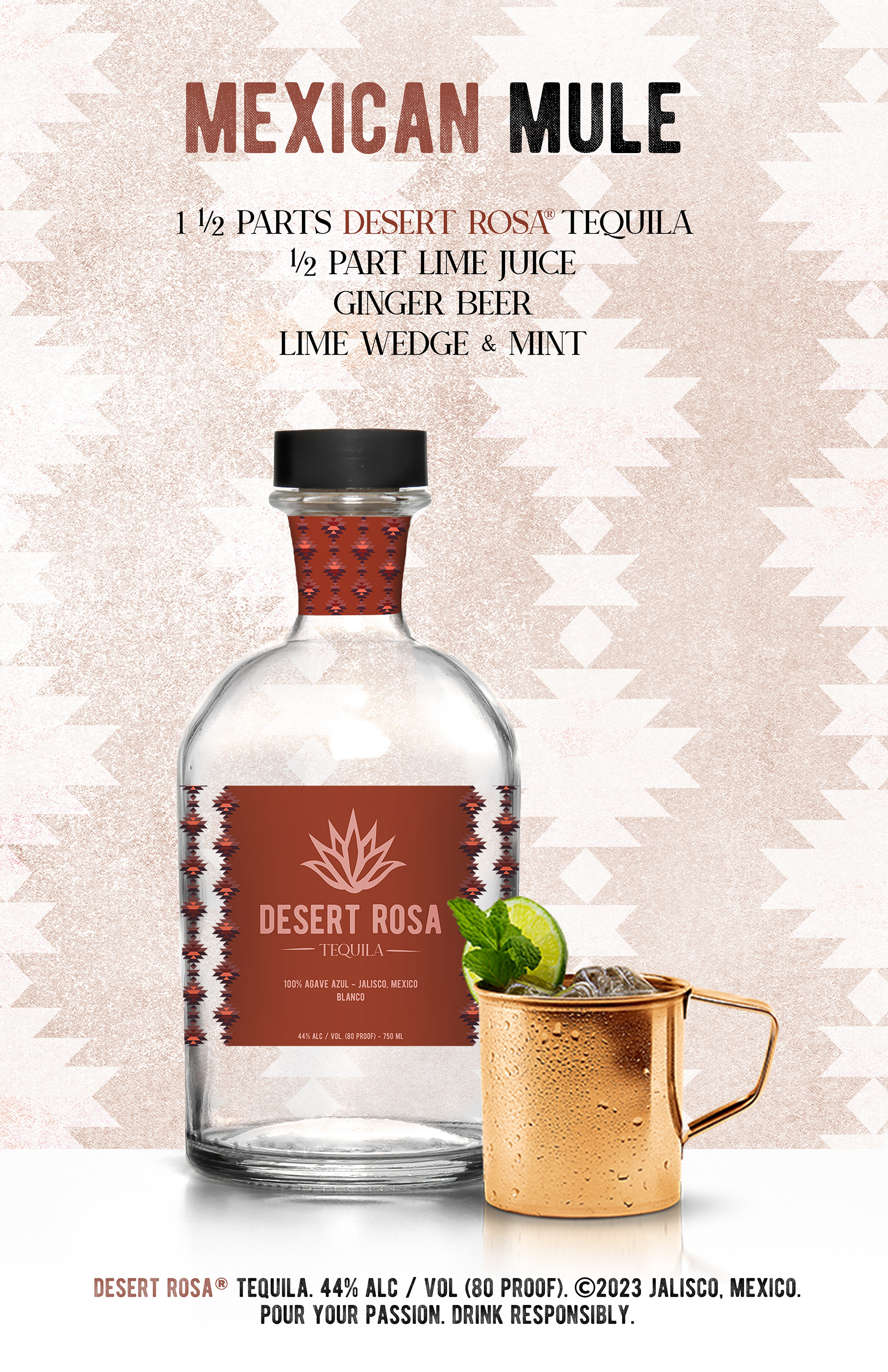 Desert Rosa Tequila Ad Campaign