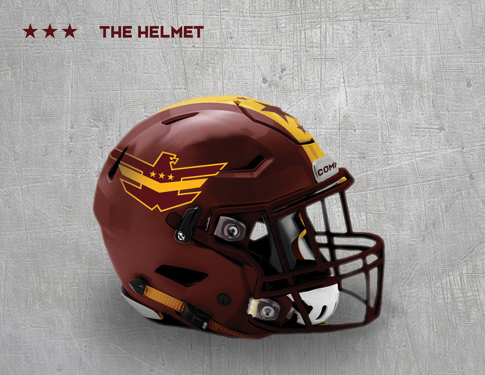 The Washington Commanders Helmet - Photoshop