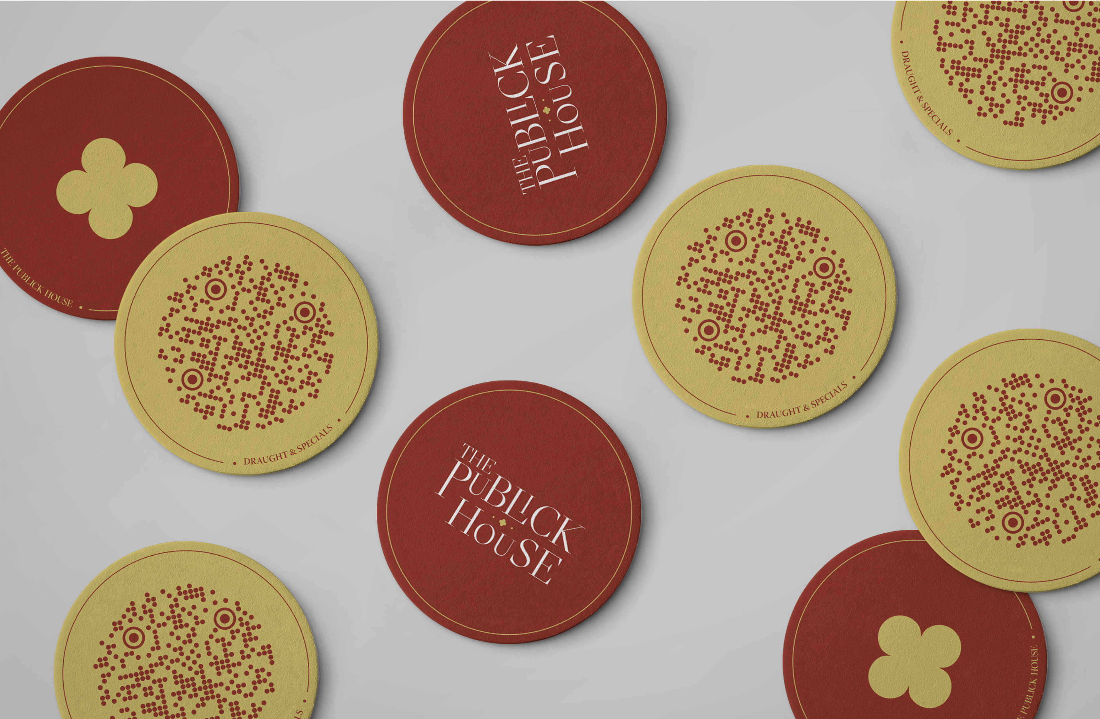 The Publick House - QR Coasters with Rotating Draught and Specials