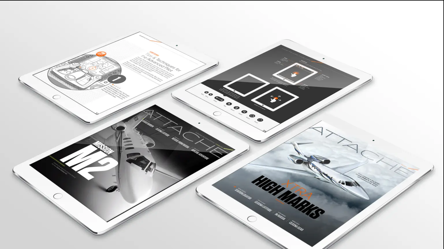 Digital magazine for Cessna Business Jet owners