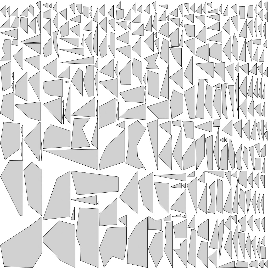 Mesh for the Polygon-Heart