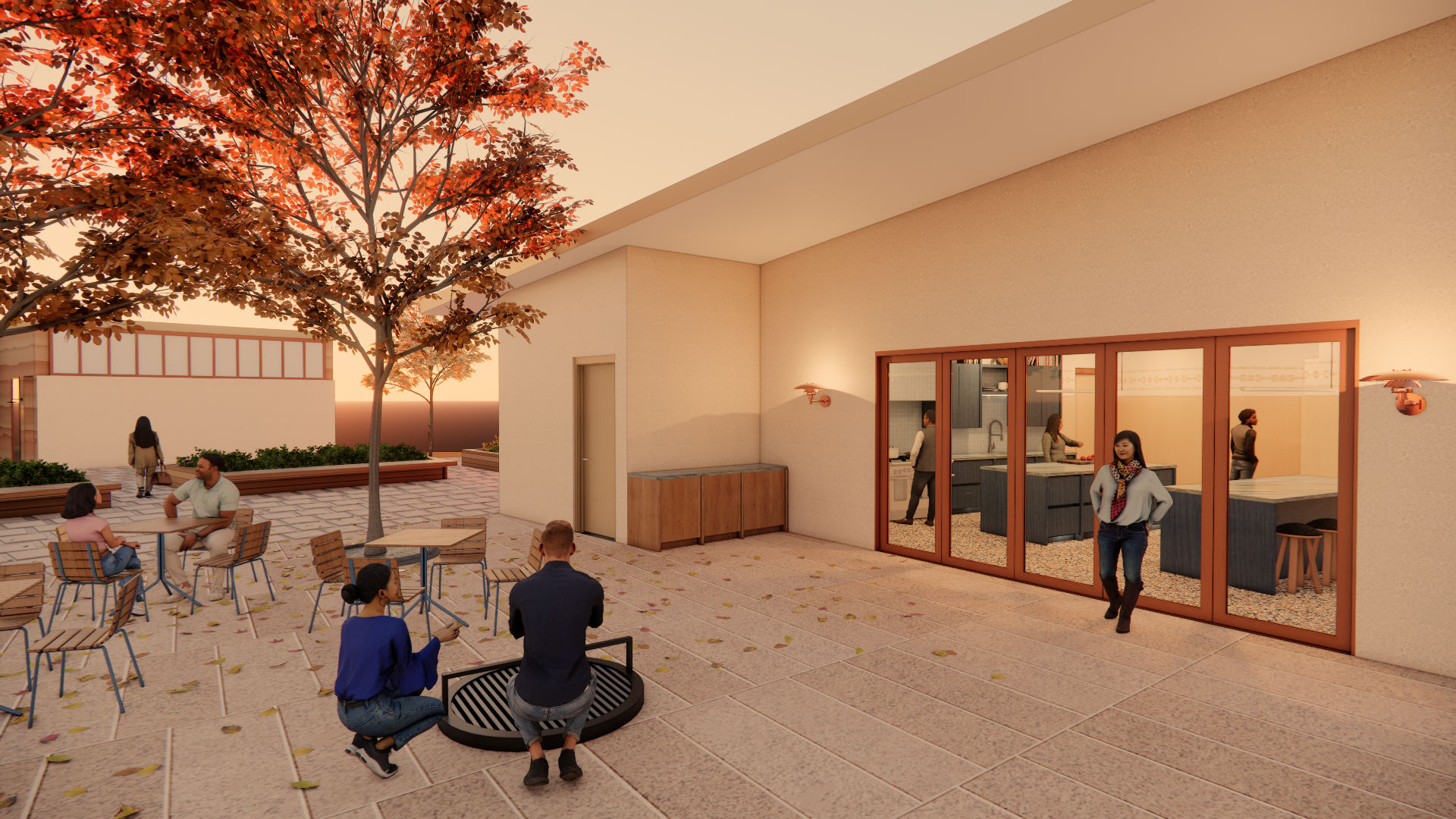 Indoor/Outdoor Kitchen
