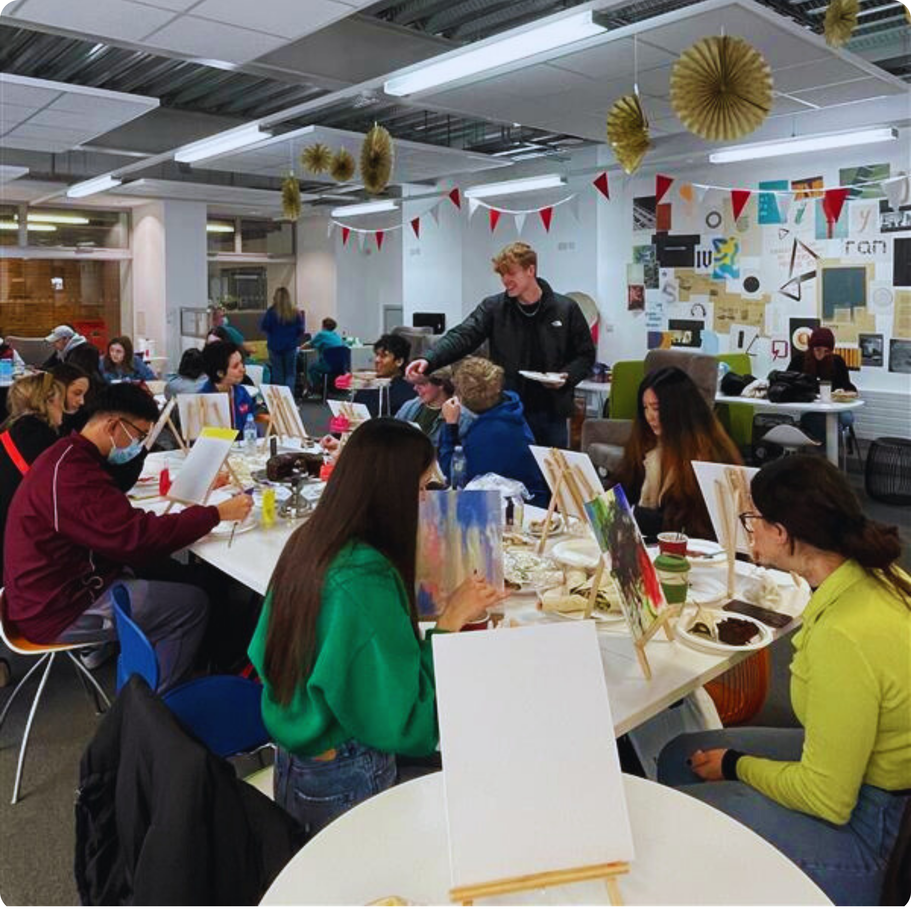 Students during Disability Action Awareness workshops at Bower Ashton, UWE Bristol