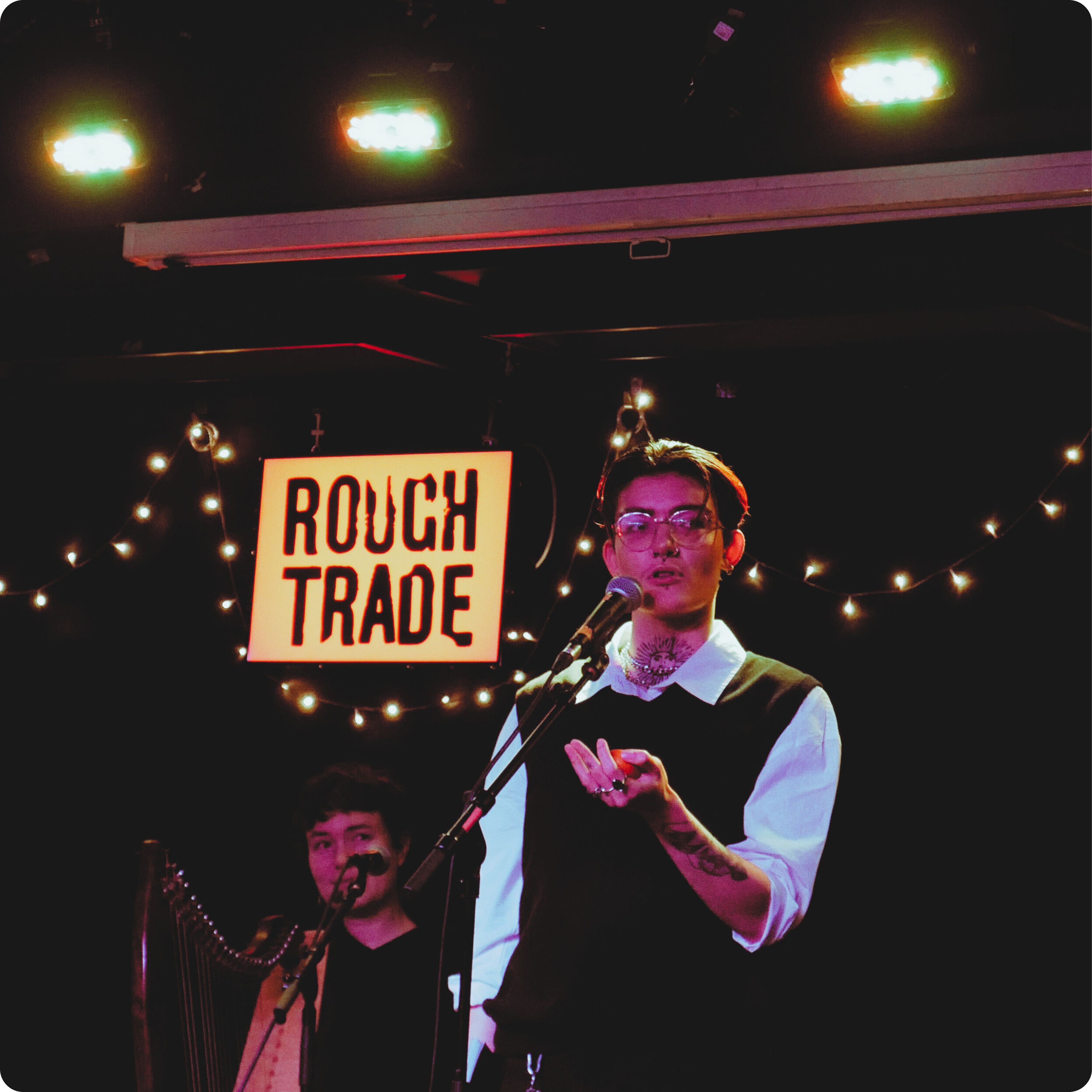Tonic at Rough Trade: Spoken word wonder, Aish Humphreys, captivates his audience in the Scratch Showcase with a brand new piece