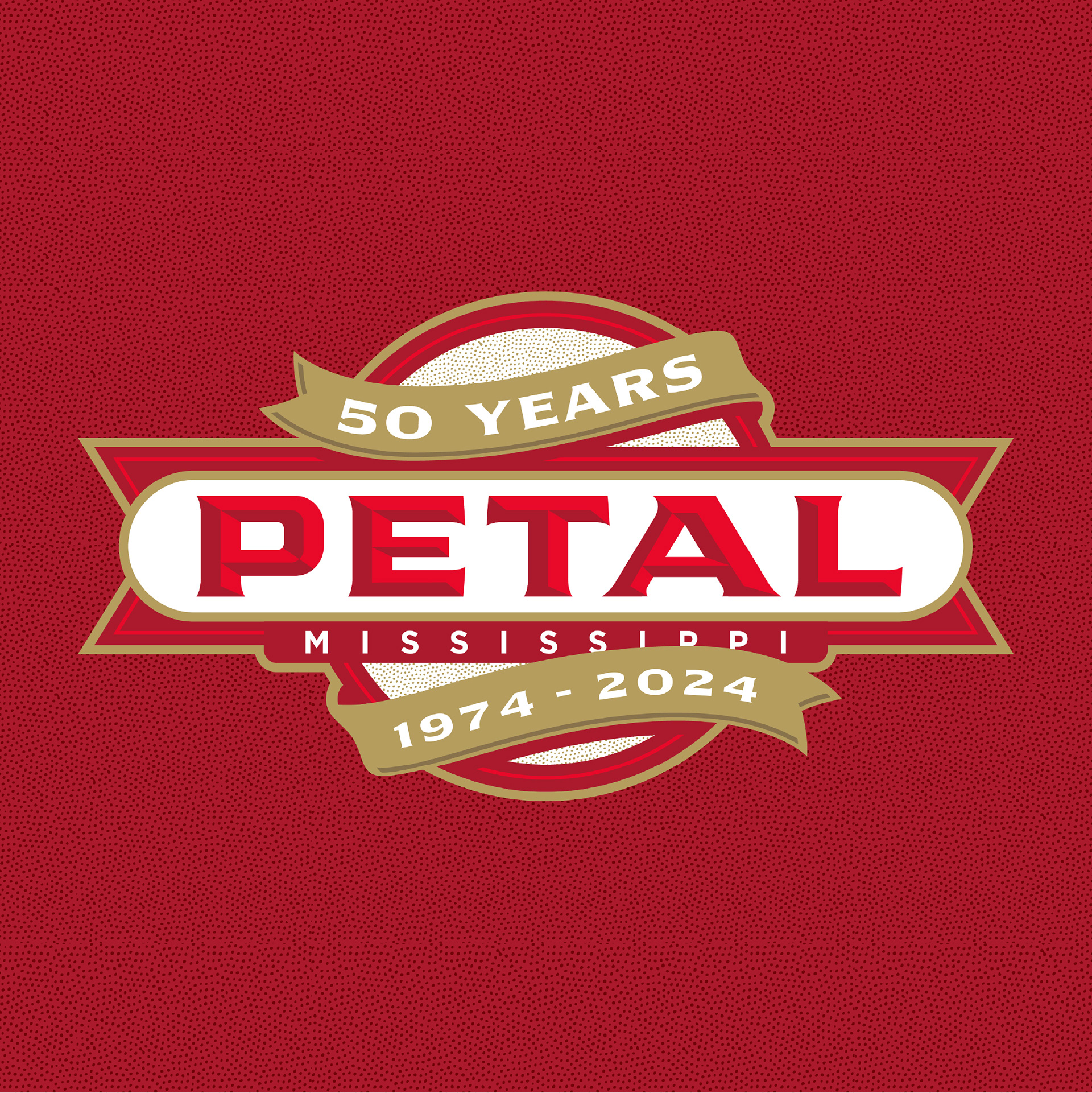 Petal, Mississippi 50th Anniversary Identity Design