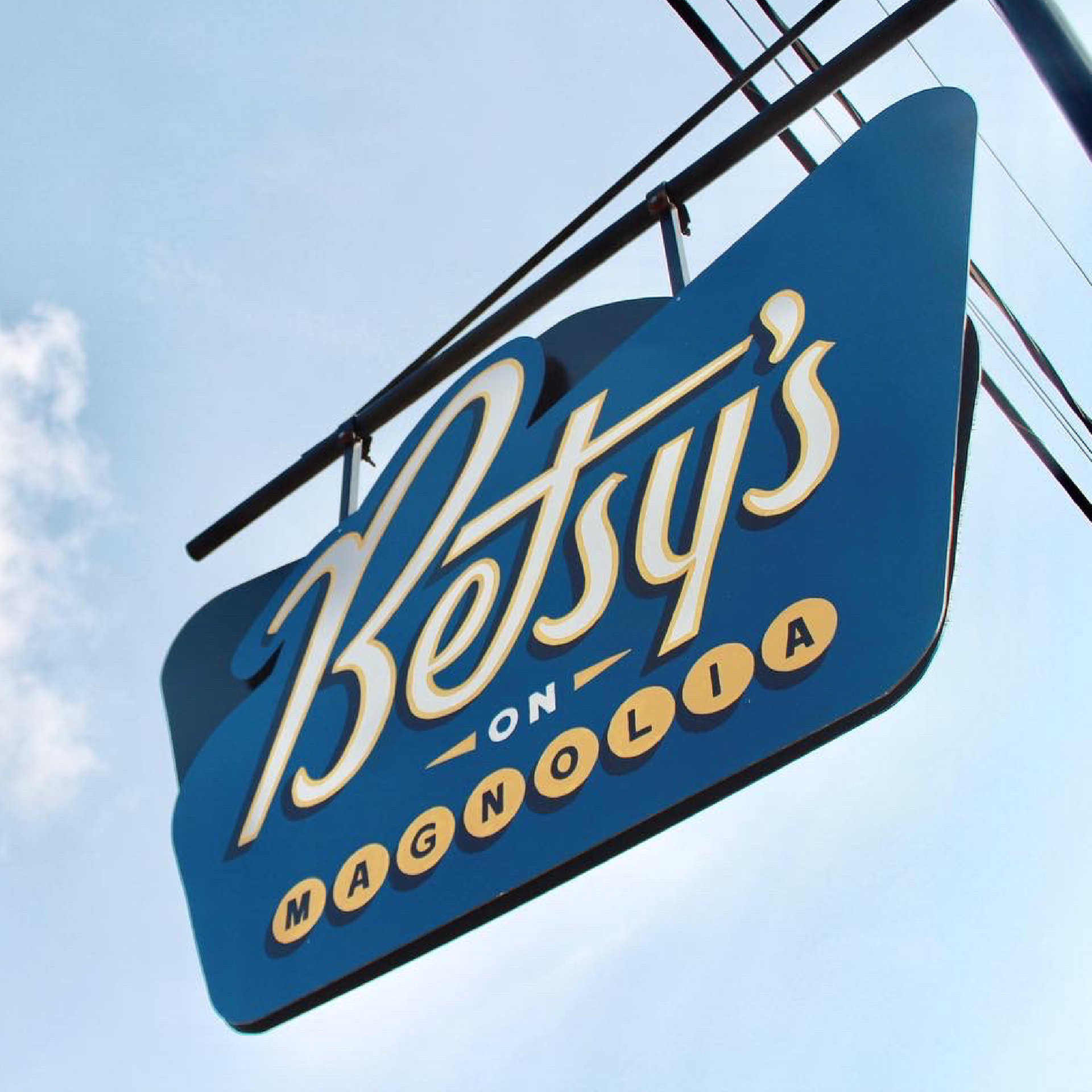 Betsy's On Magnolia Ice Cream Shop Identity Design