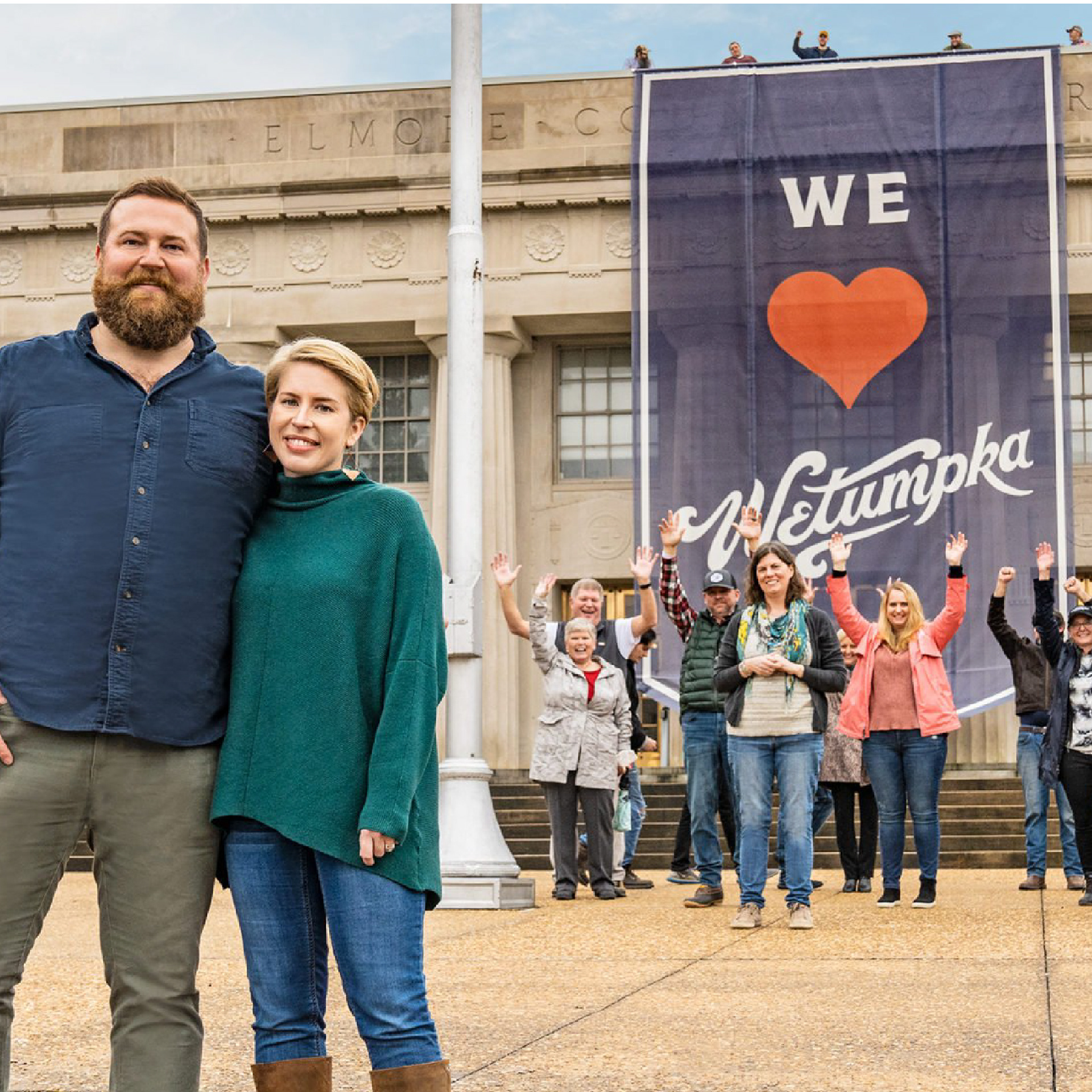 (Home Town) Wetumpka, Alabama Signage Design