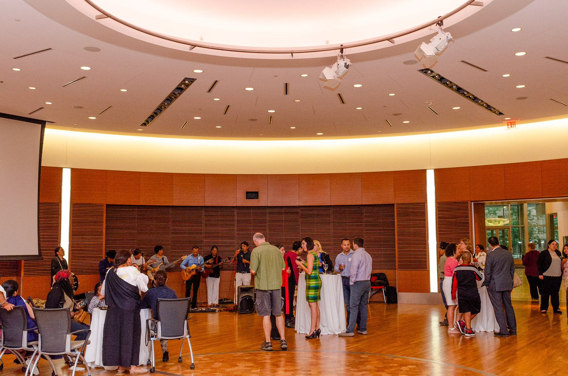 Discovery Building H.F. DeLuca Forum auditorium