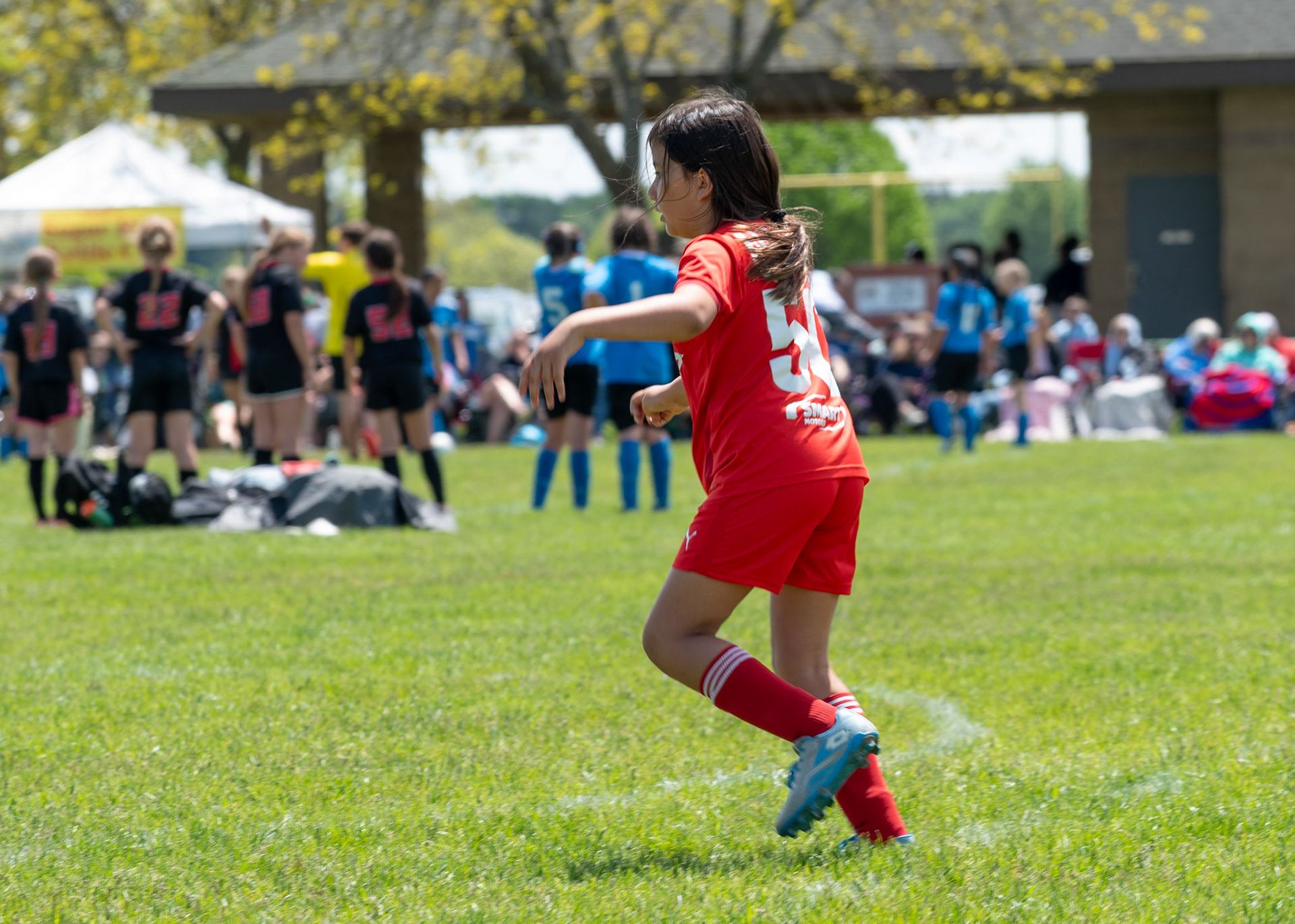 SP U-9 White vs. Rock SC Rush Team B (7v7) - SP Win