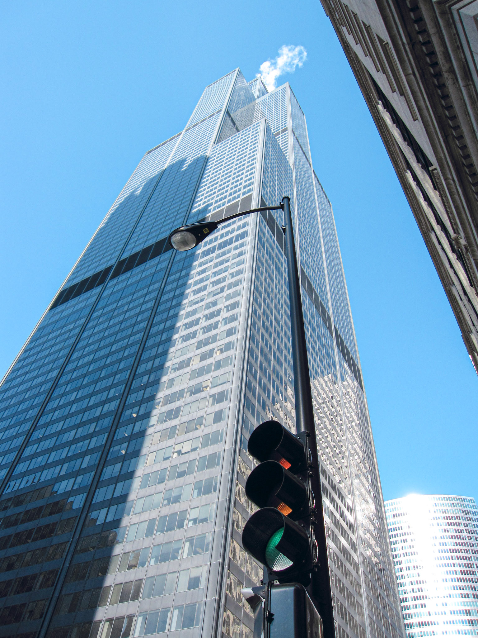 Willis Tower (Now) Sears Tower (Then)