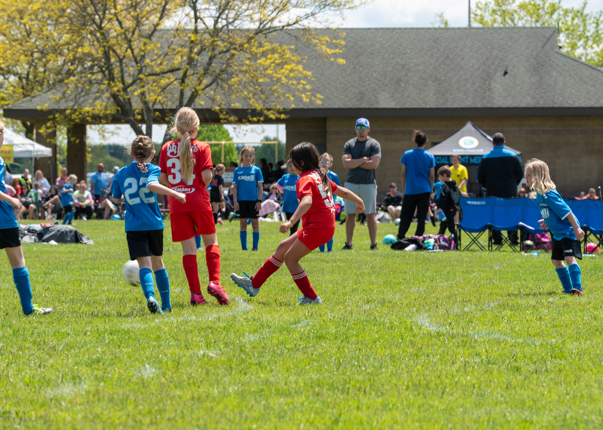 SP U-9 White vs. Rock SC Rush Team B (7v7) - SP Win