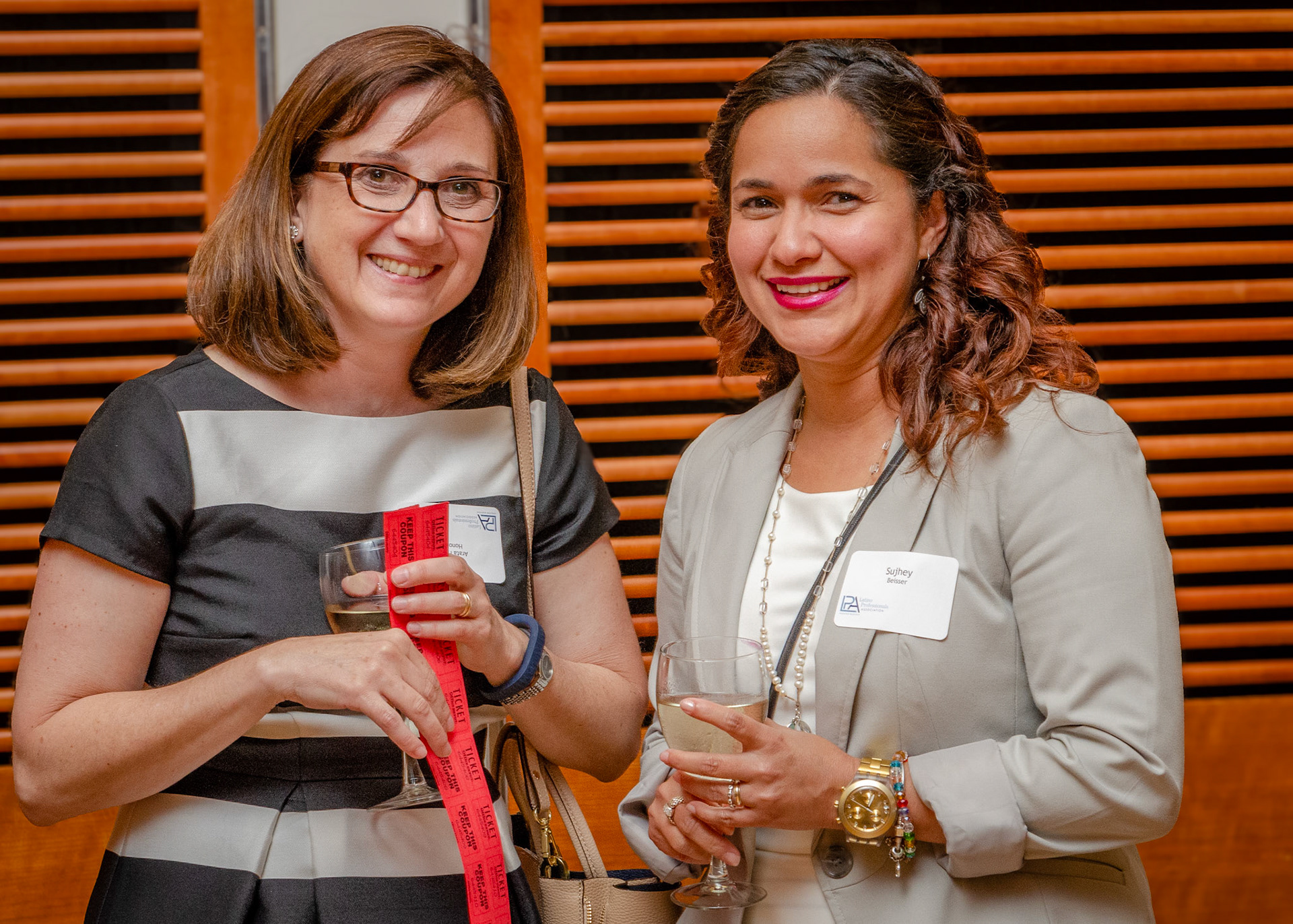 Event goers pose for memorable photos