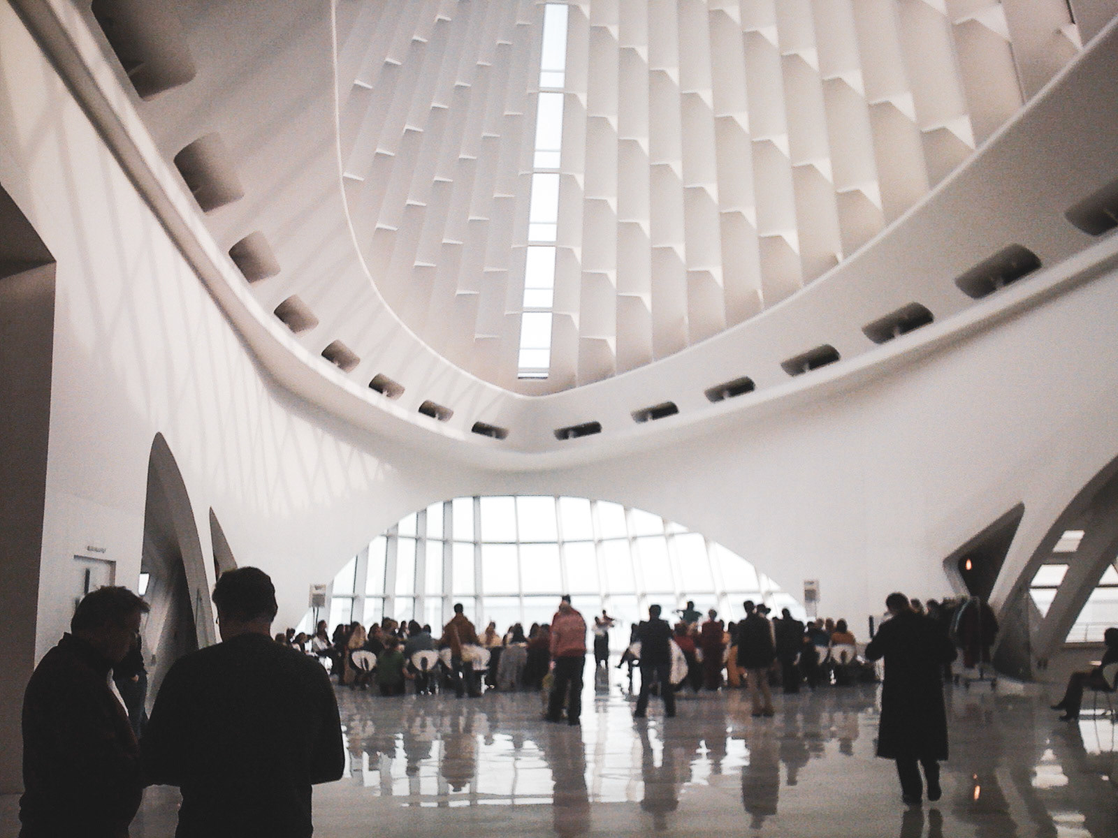 Interior exhibit hall