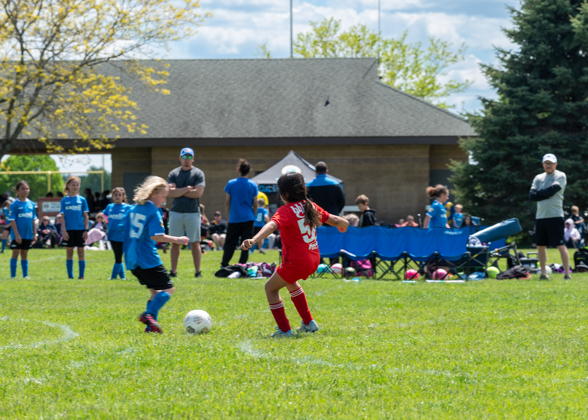 SP U-9 White vs. Rock SC Rush Team B (7v7) - SP Win