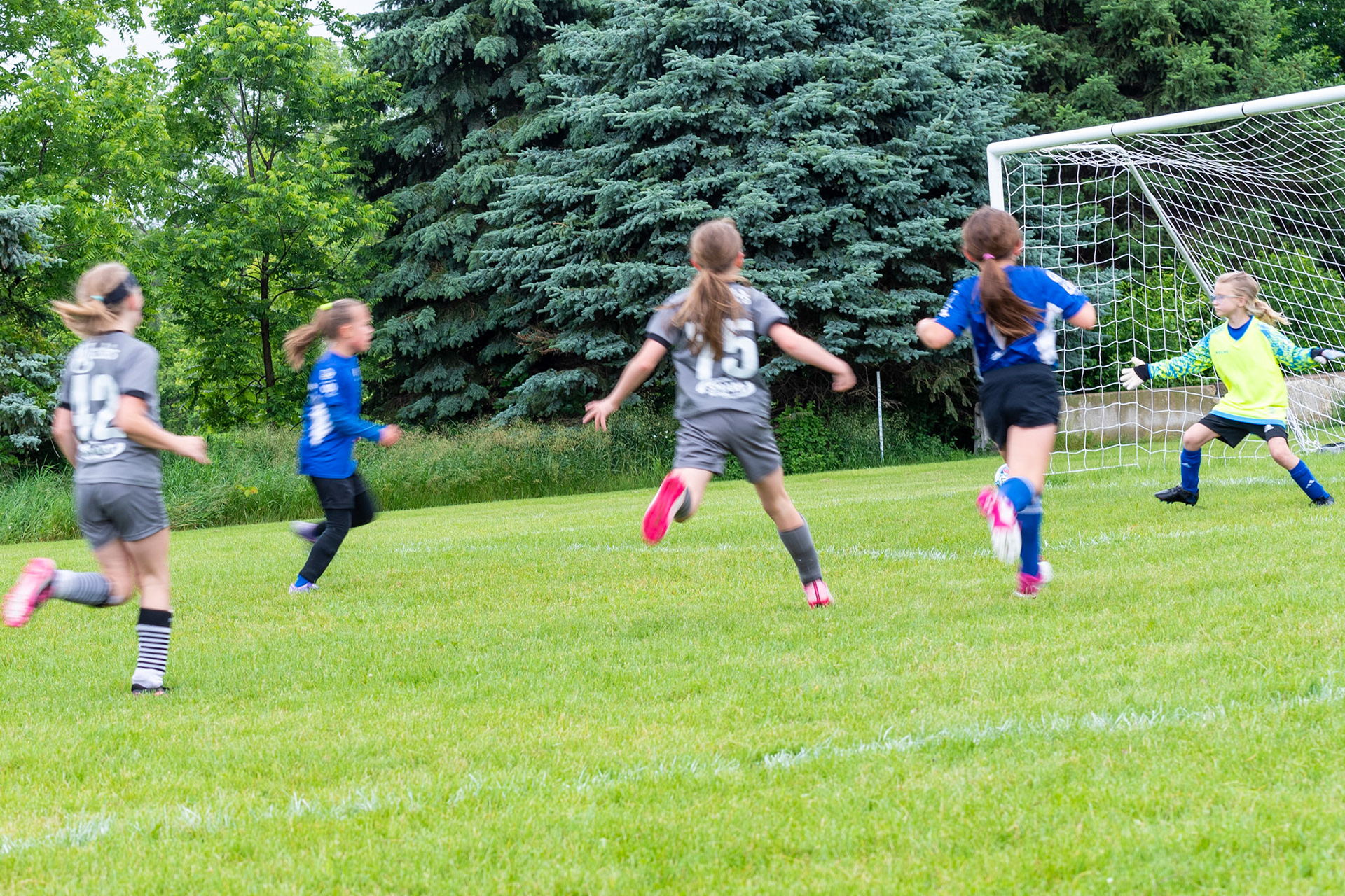 Sun Prairie Under 9 White vs. Lodi (7v7) - W8-2