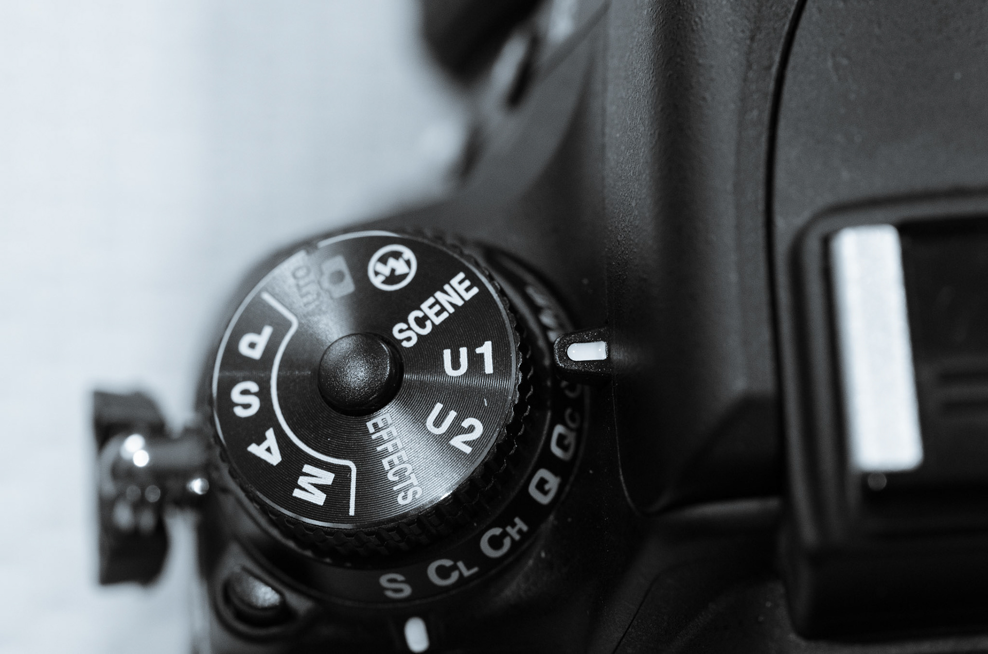 Nikon D750 Mode Dial Close-Up