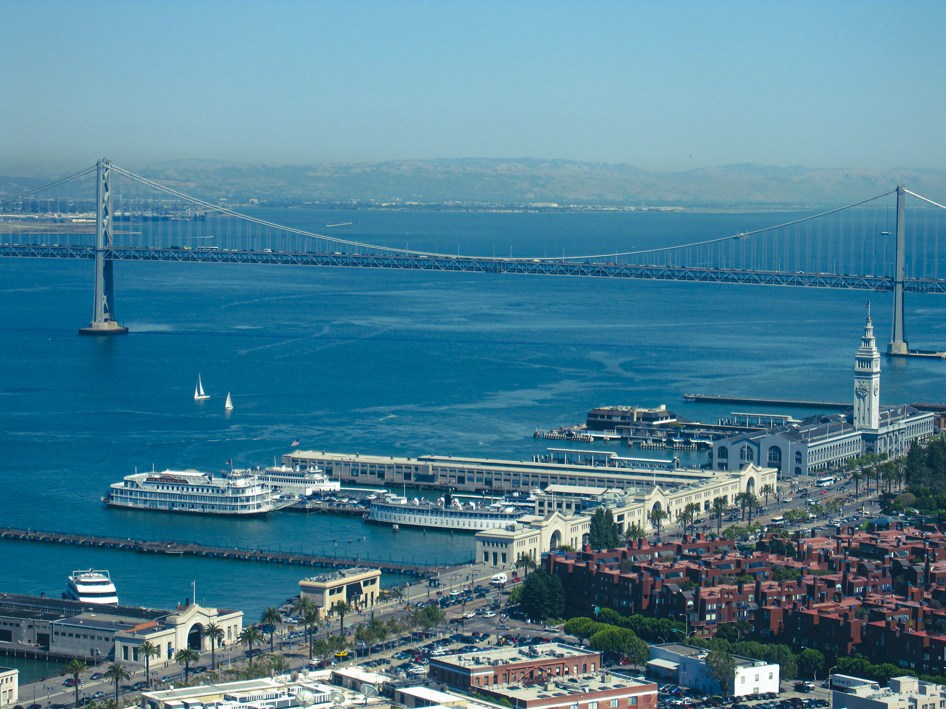 Day 1 - Bay Bridge from Coit Tower