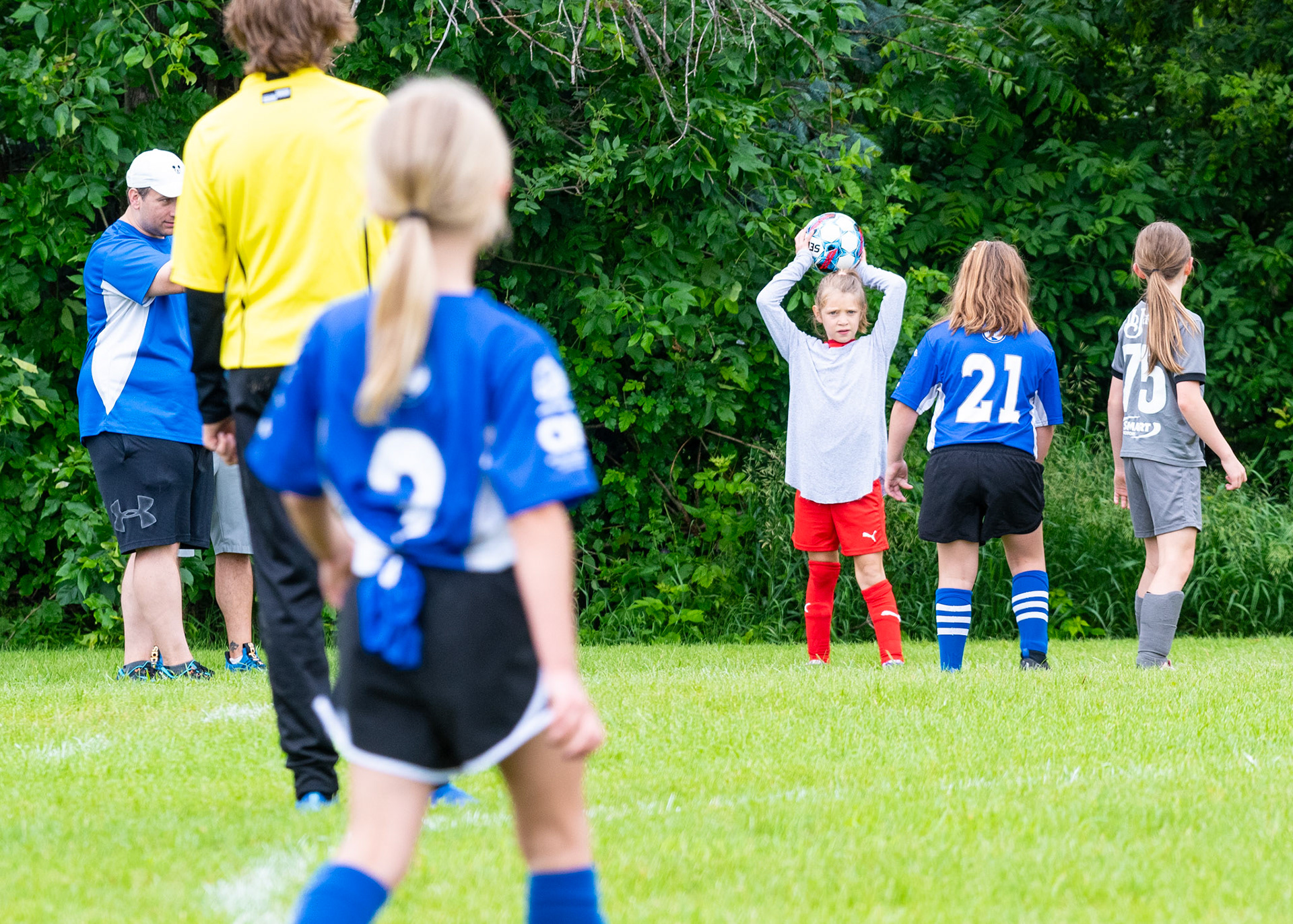 Sun Prairie Under 9 White vs. Lodi (7v7) - W8-2