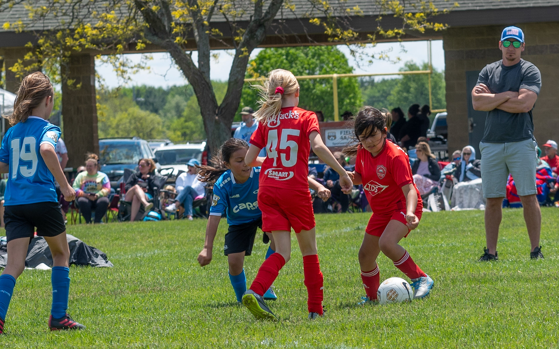 SP U-9 White vs. Rock SC Rush Team B (7v7) - SP Win