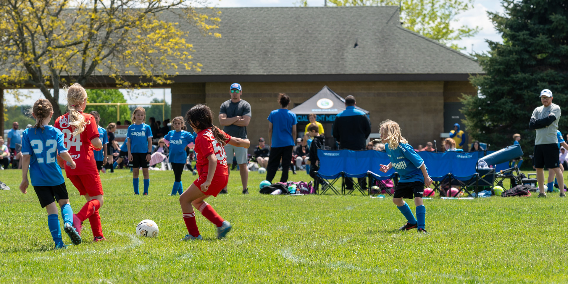 SP U-9 White vs. Rock SC Rush Team B (7v7) - SP Win