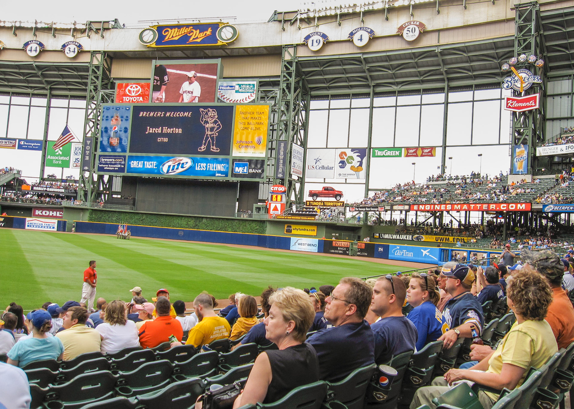 Miller Park right field view