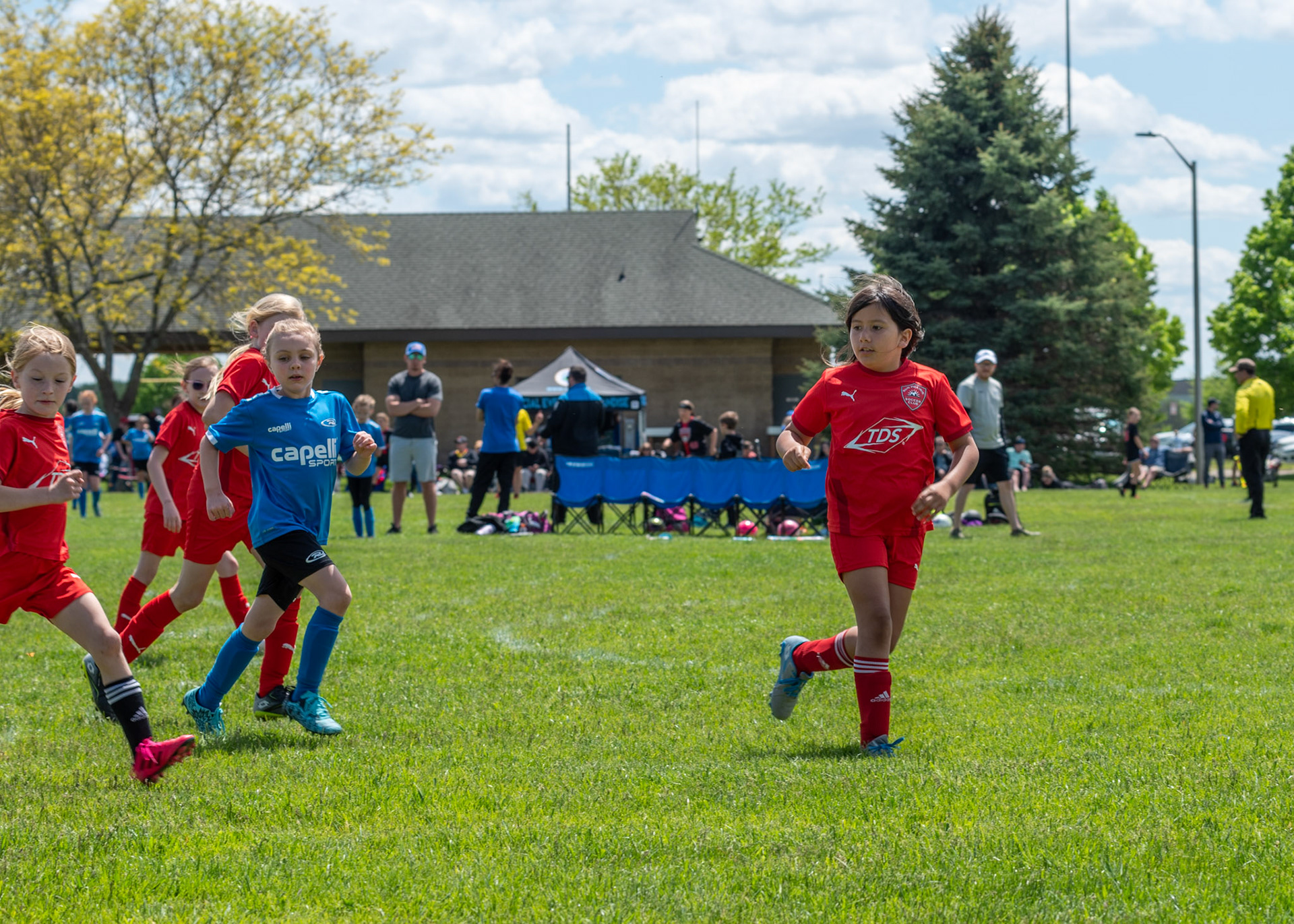 SP U-9 White vs. Rock SC Rush Team B (7v7) - SP Win