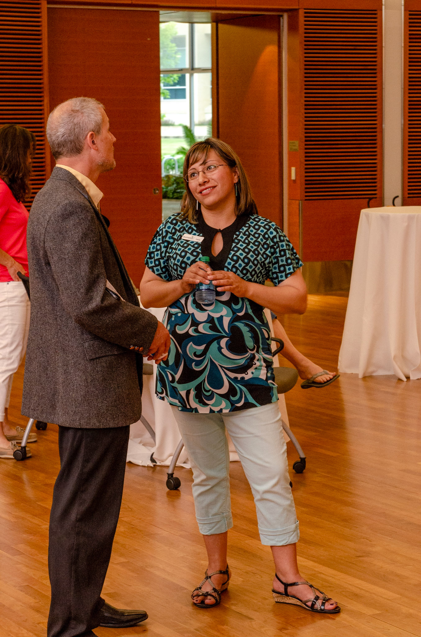 Networking at the event