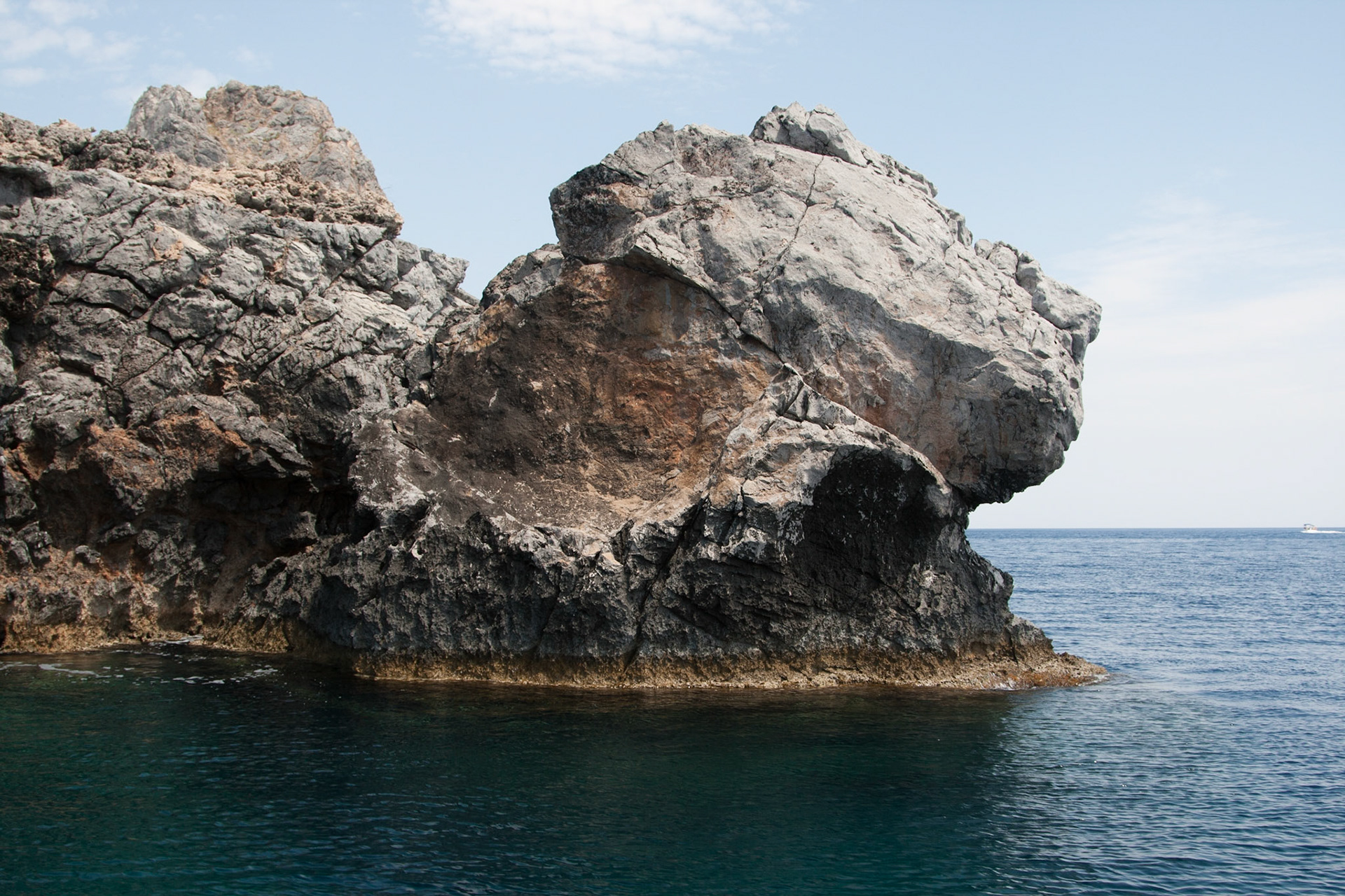 Lions head, Lindos, Rhodes